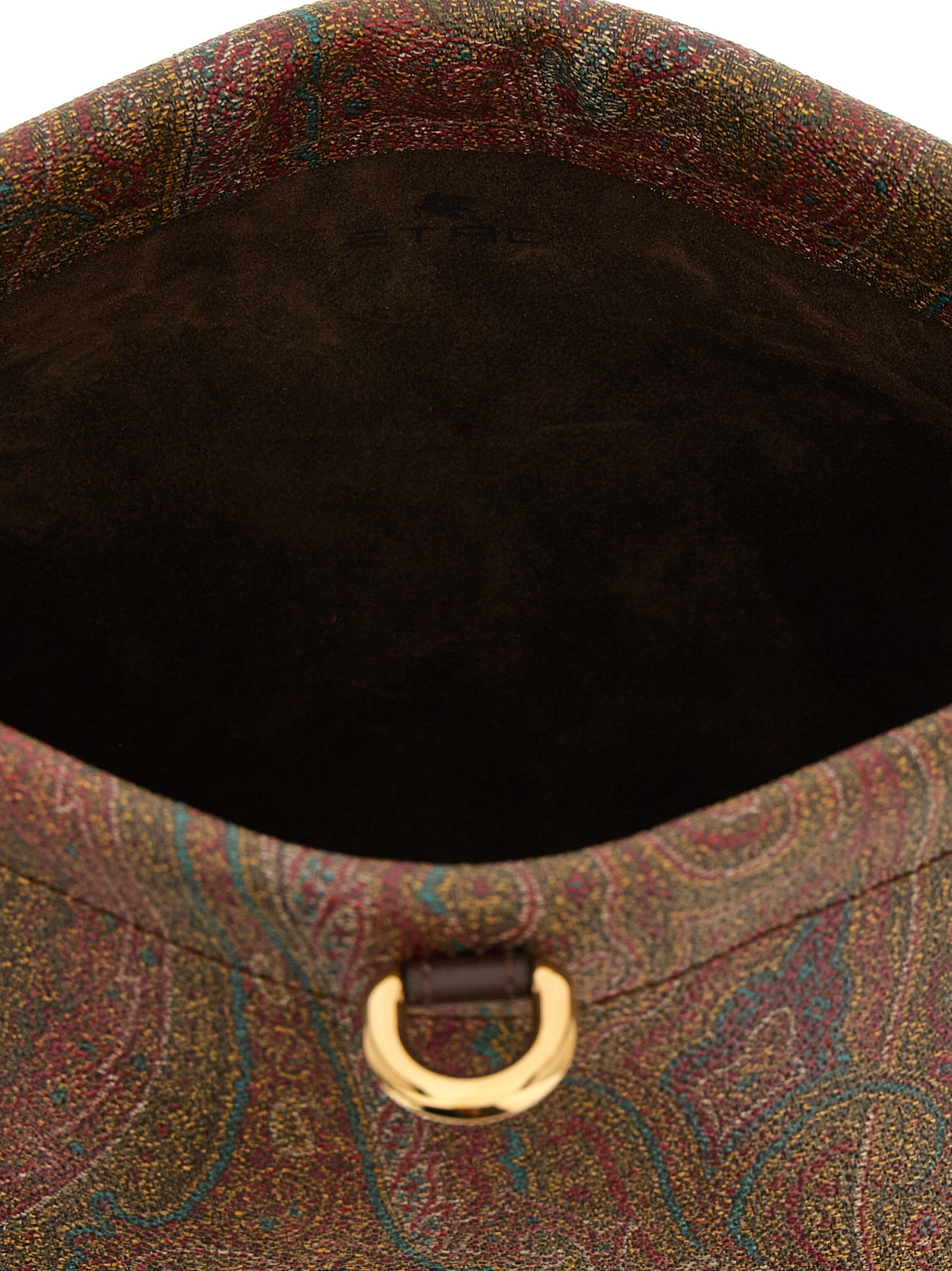 Etro Braune Baumwoll-Clutch