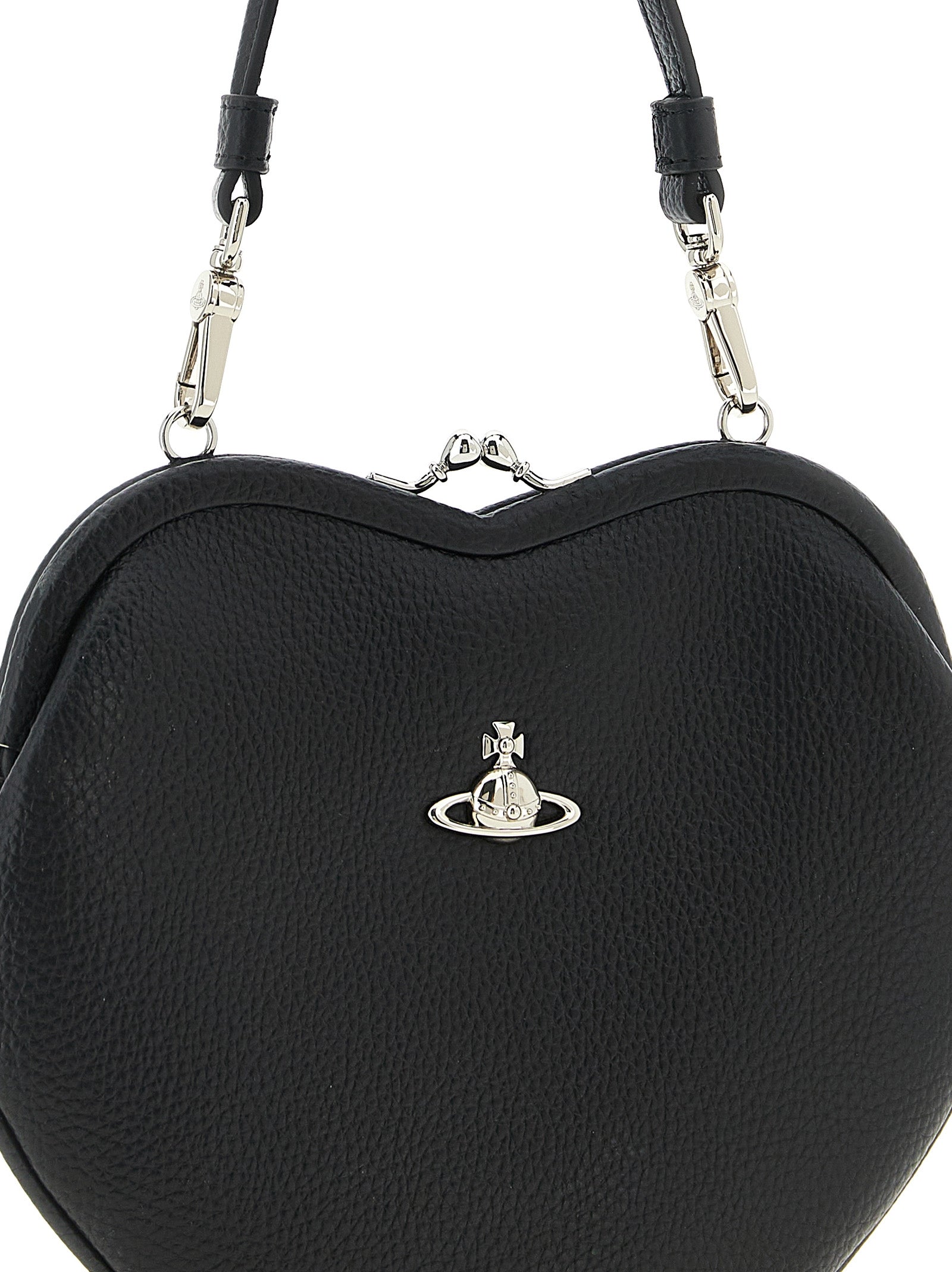 Vivienne Westwood Schwarze Handtasche aus Polyethylen