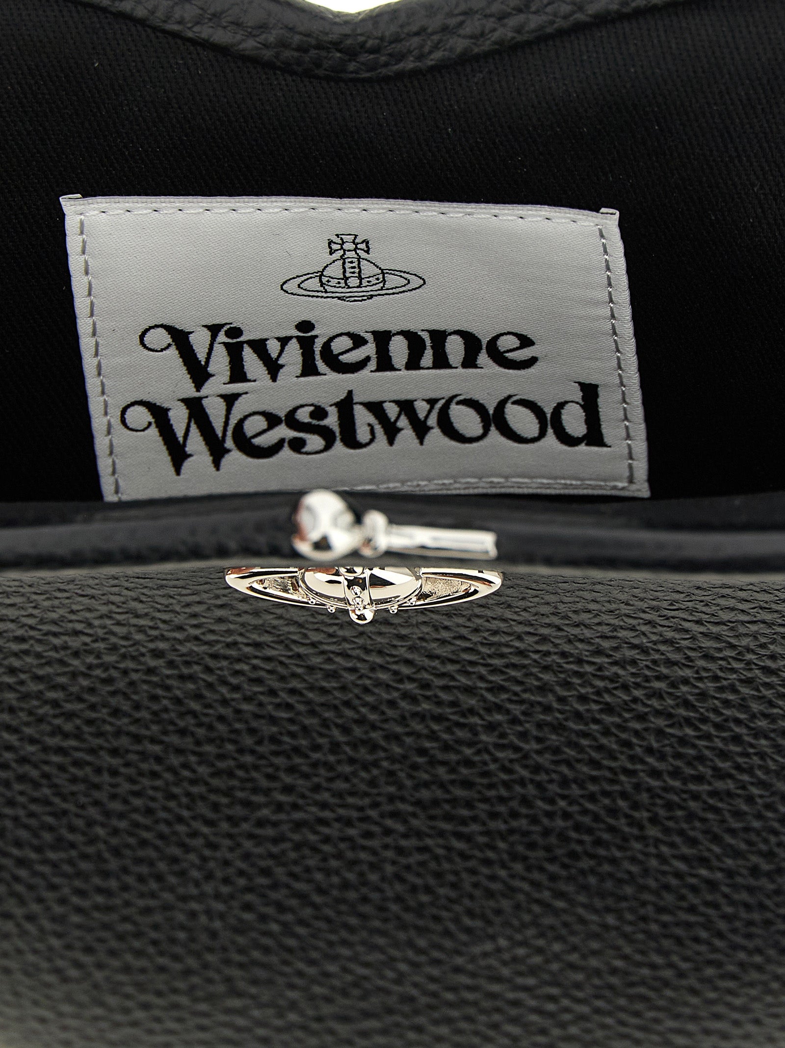 Vivienne Westwood Schwarze Handtasche aus Polyethylen