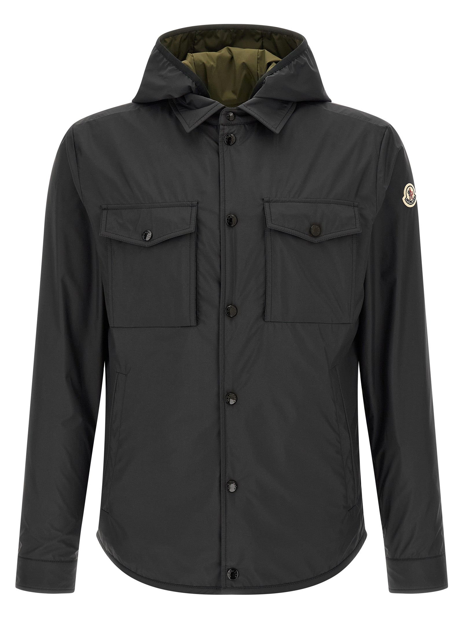 Moncler Mehrfarbige Shell-Jacke aus Polyester