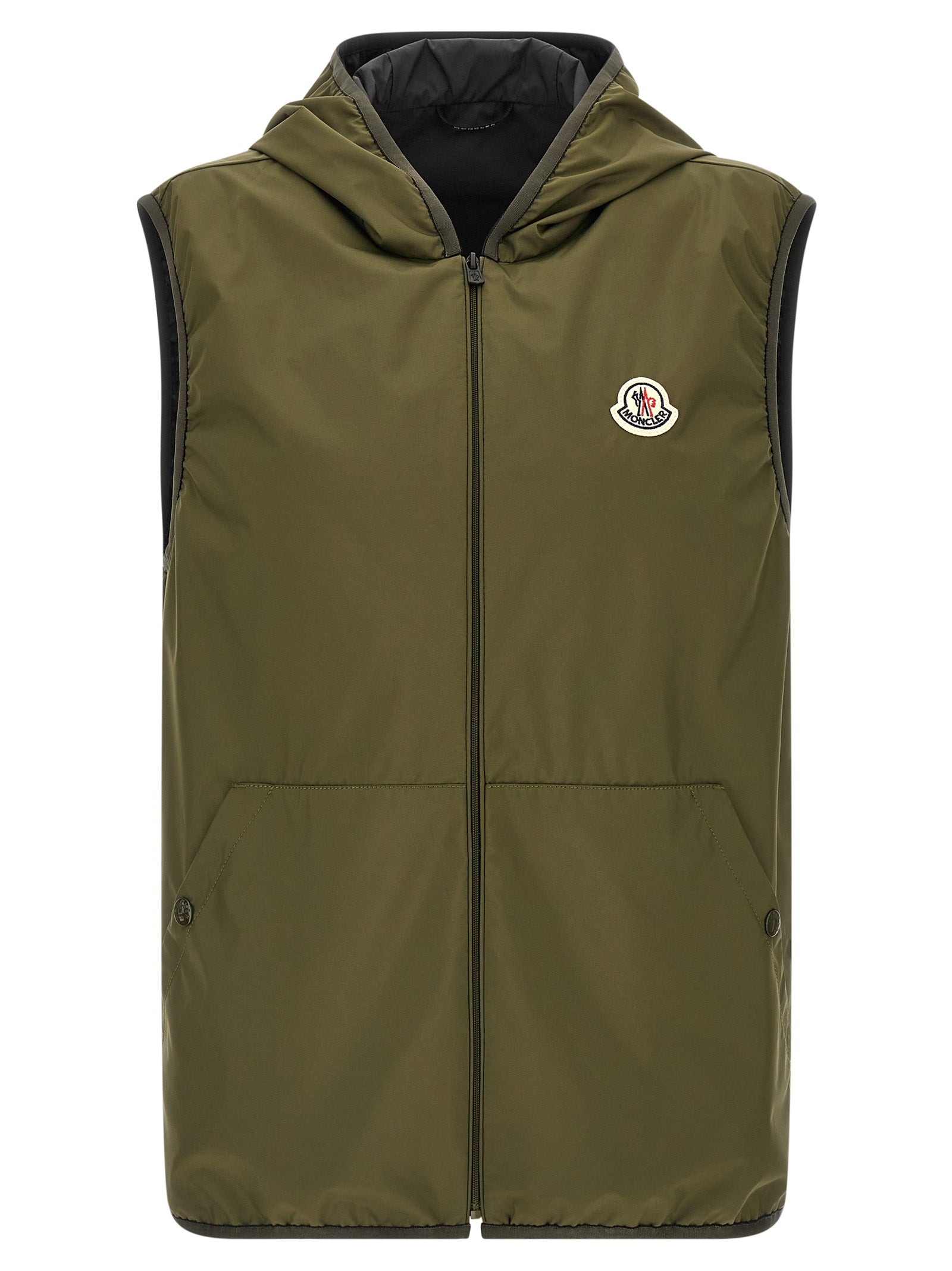 Moncler Mehrfarbige Shell-Jacke aus Polyester