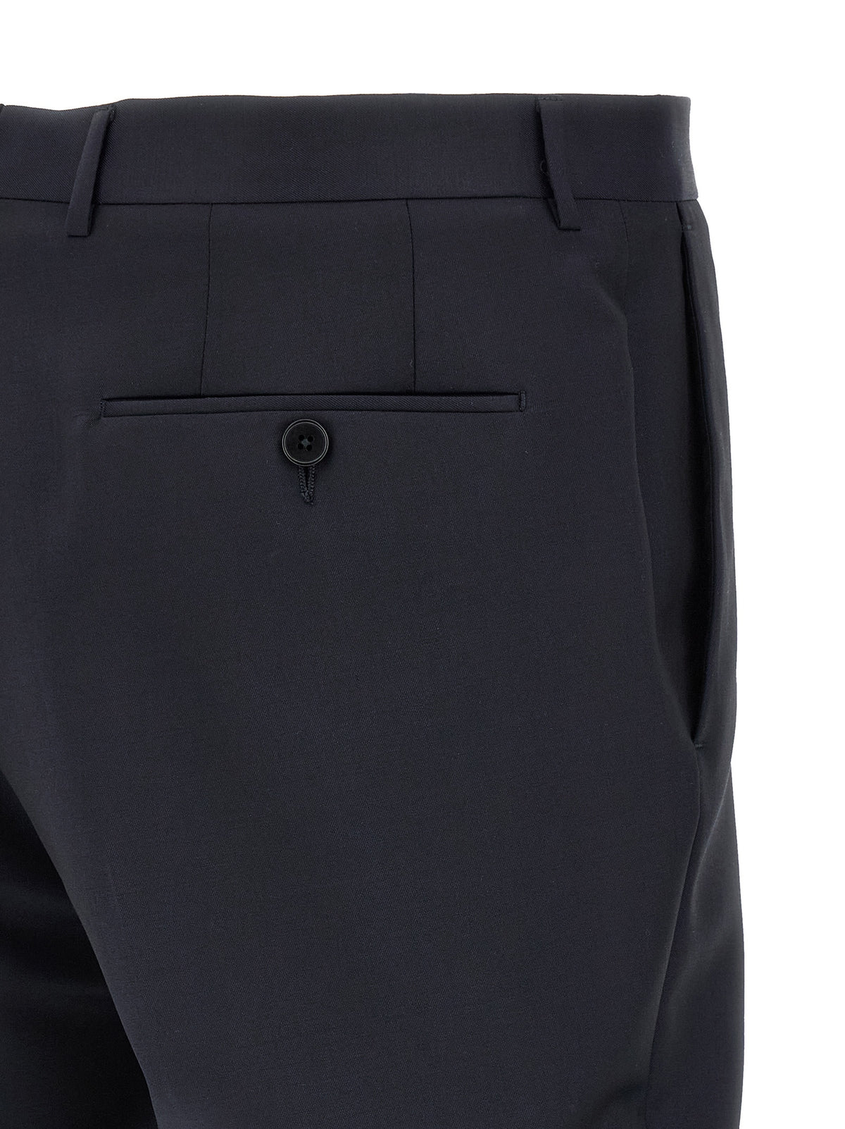 ZEGNA Blauer Wollanzug Zweiteiler