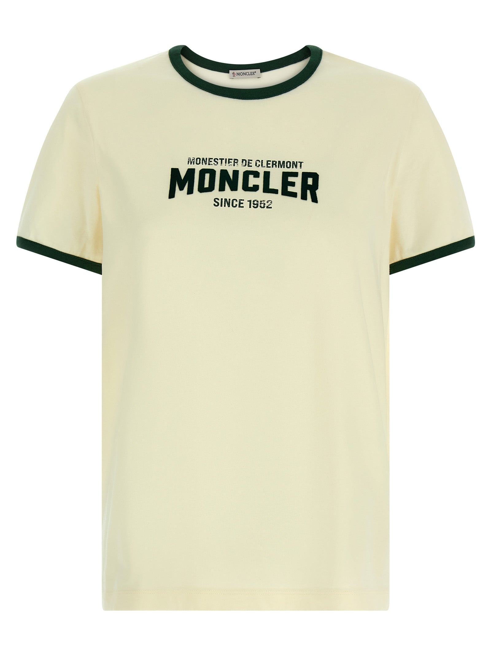 Moncler Beiges Baumwoll-T-Shirt