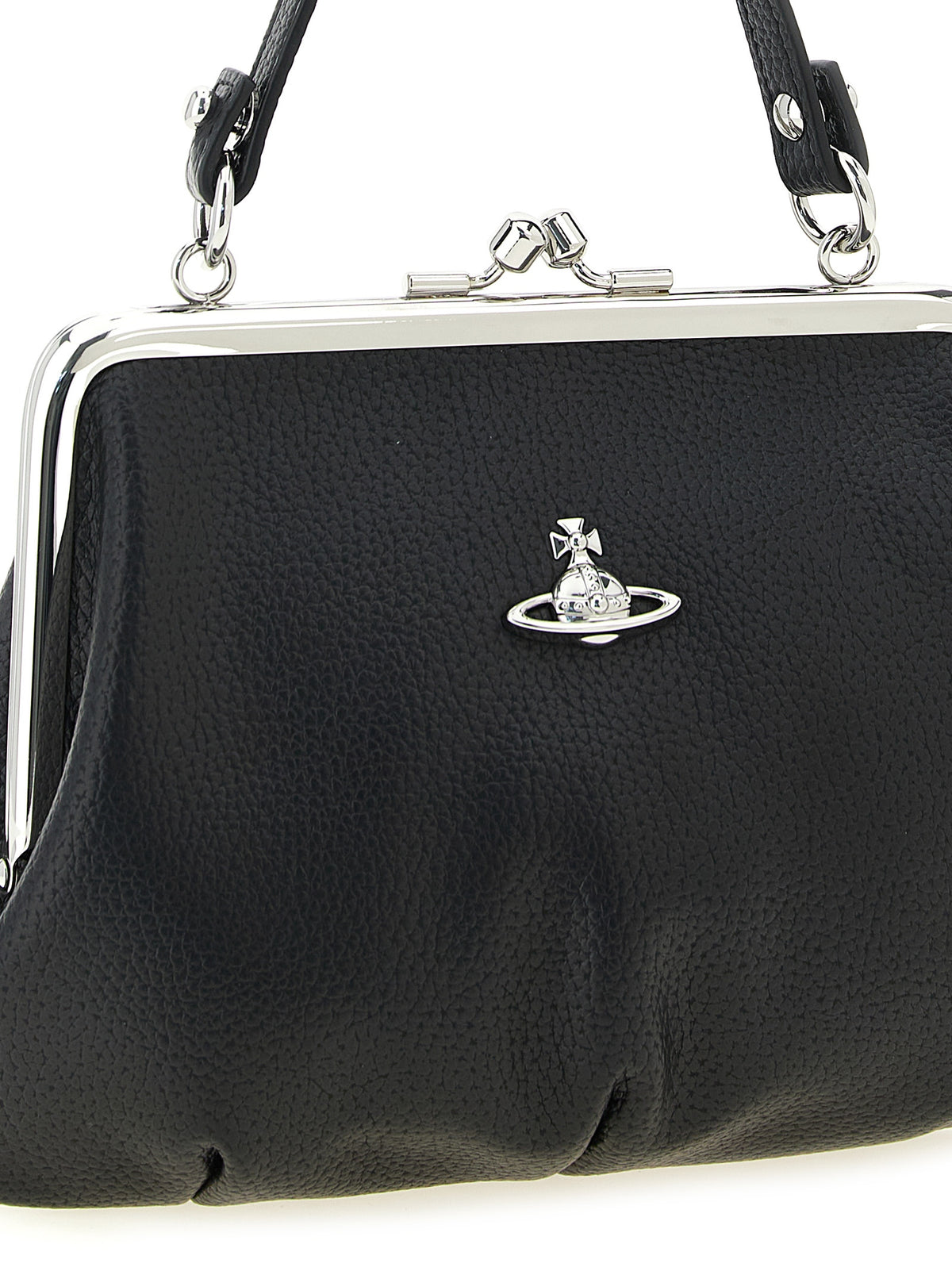 Vivienne Westwood Schwarze Handtasche aus Polyethylen