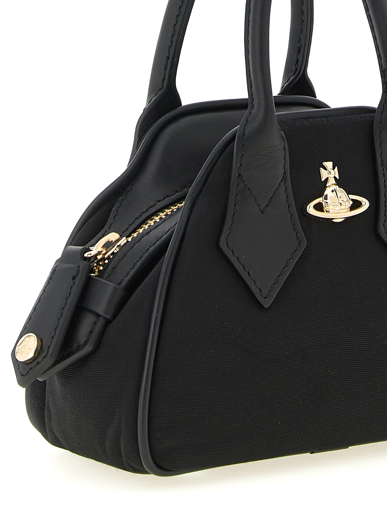 Vivienne Westwood Schwarze Viscose Handtasche