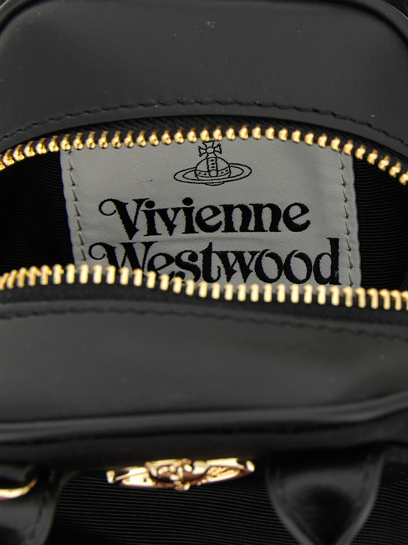 Vivienne Westwood Schwarze Viscose Handtasche