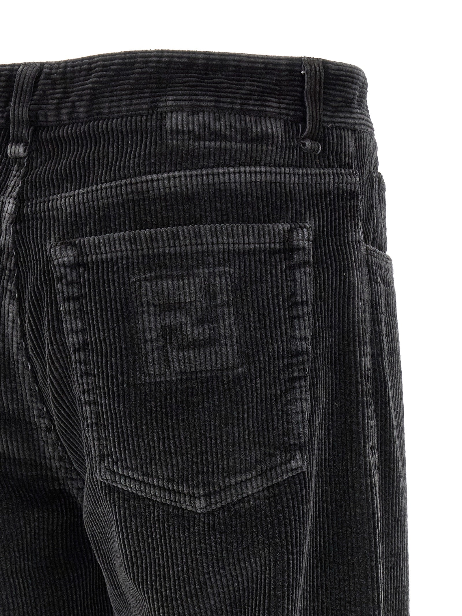Fendi Graue Baumwoll-Freizeithose