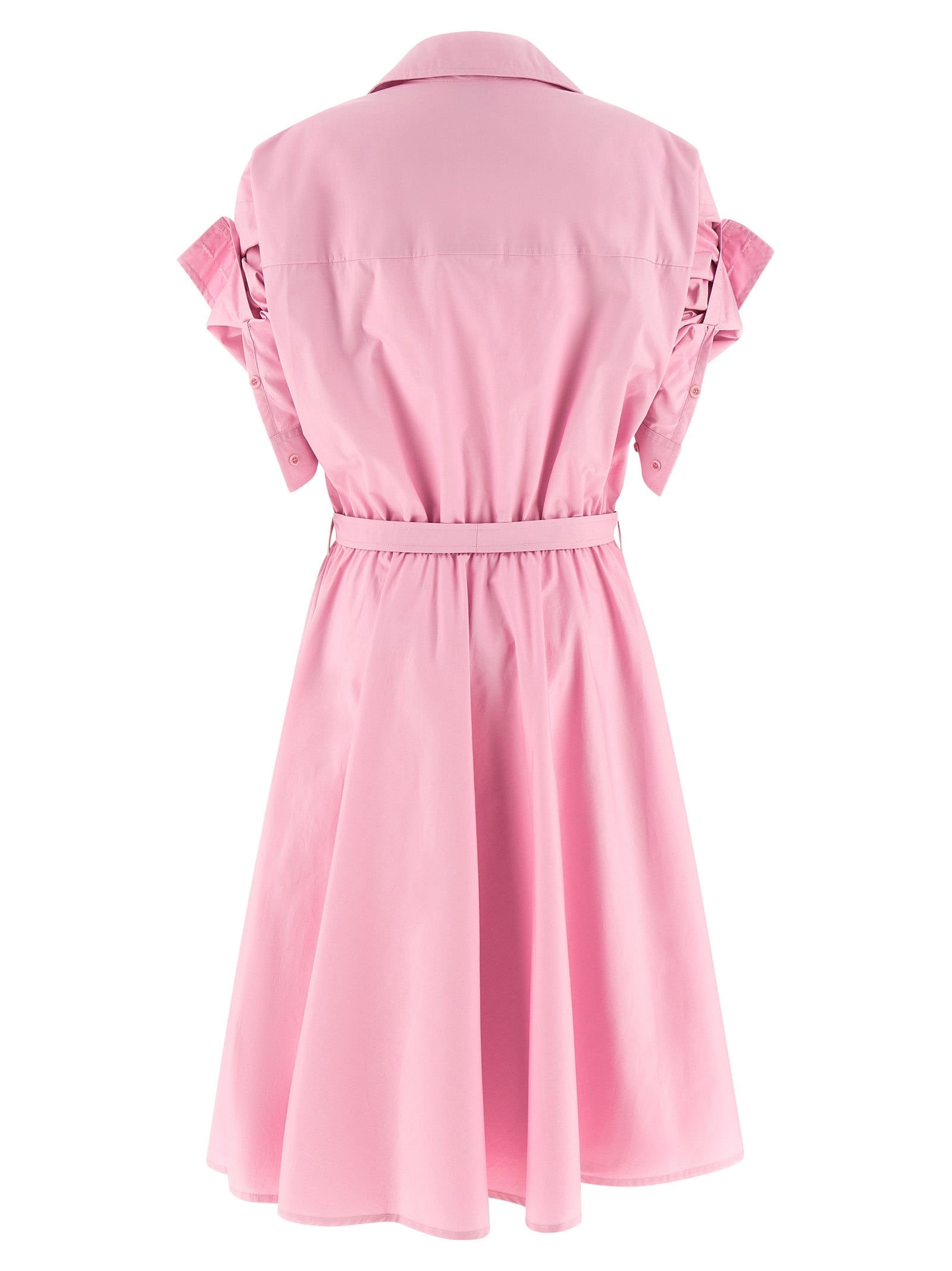 NUDE Buntes Baumwoll-Midi-Kleid