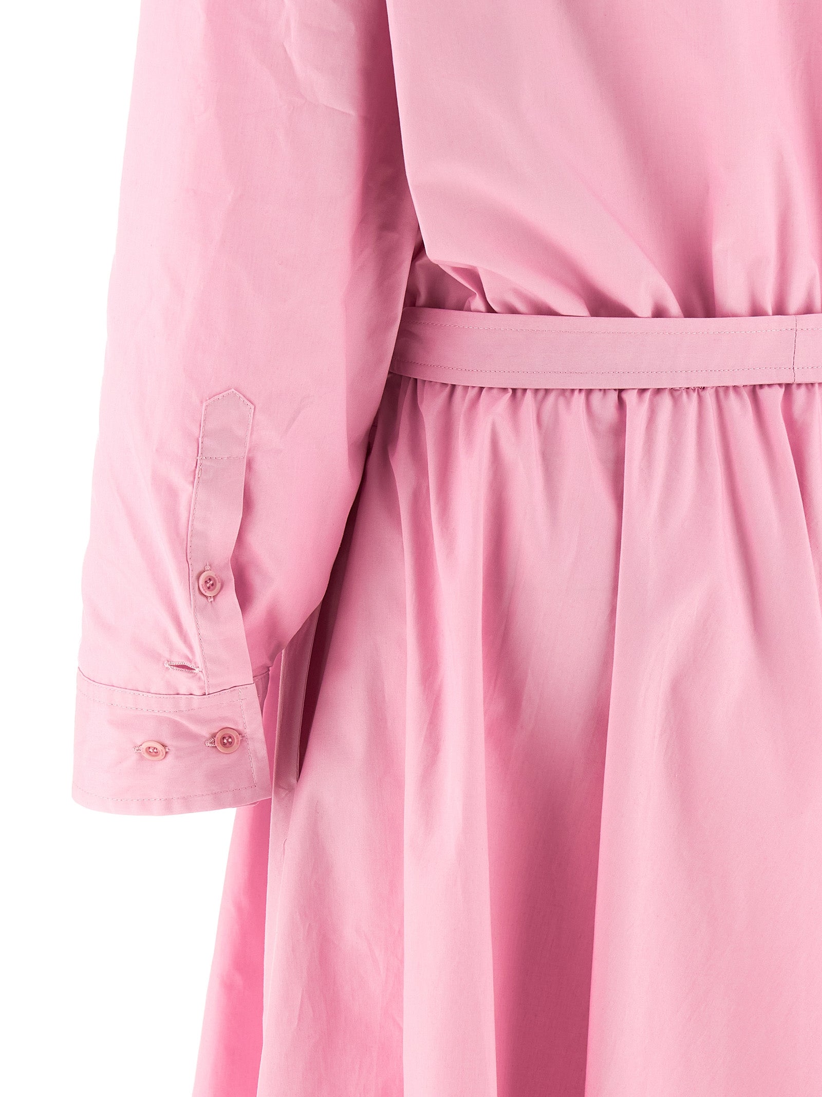 NUDE Buntes Baumwoll-Midi-Kleid
