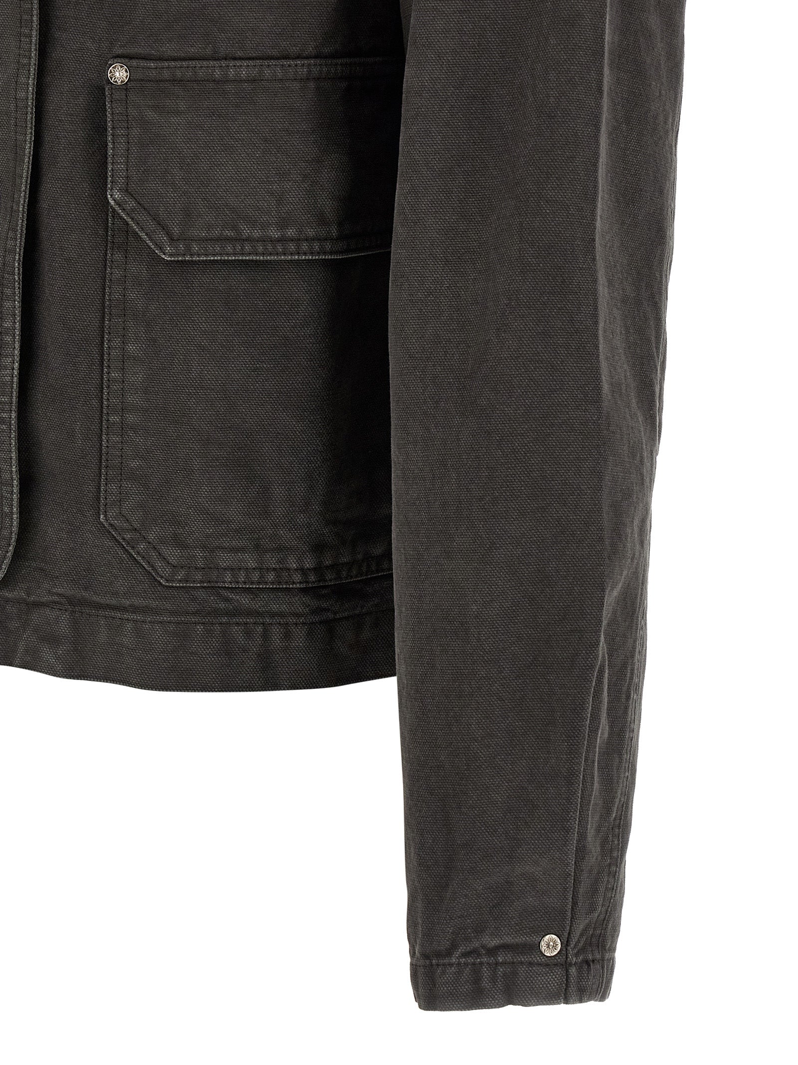 MFPEN Graue Jeansjacke aus Bio-Baumwolle