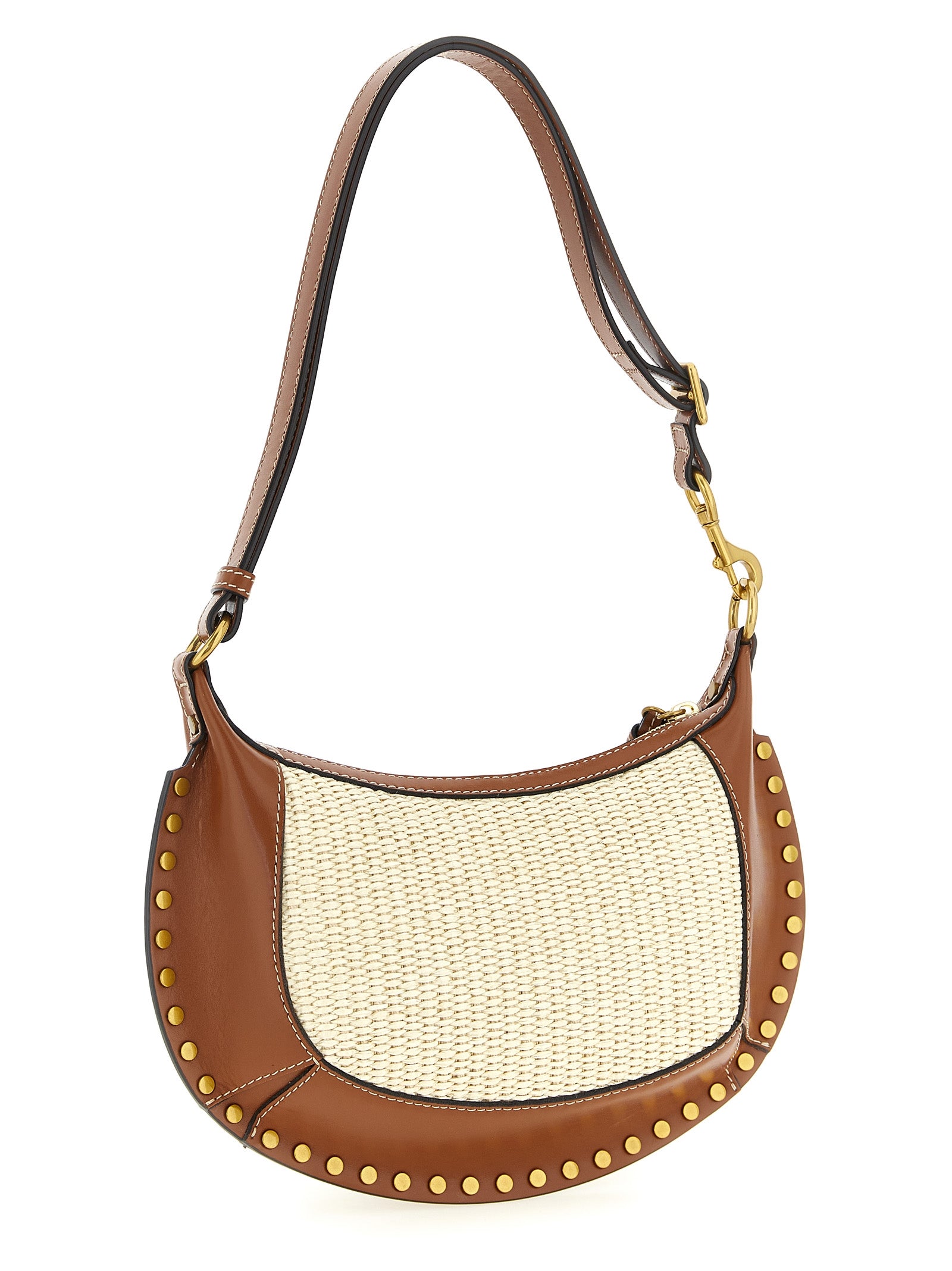 Isabel Marant Braunes Kalbsleder Damen Crossbody Tasche