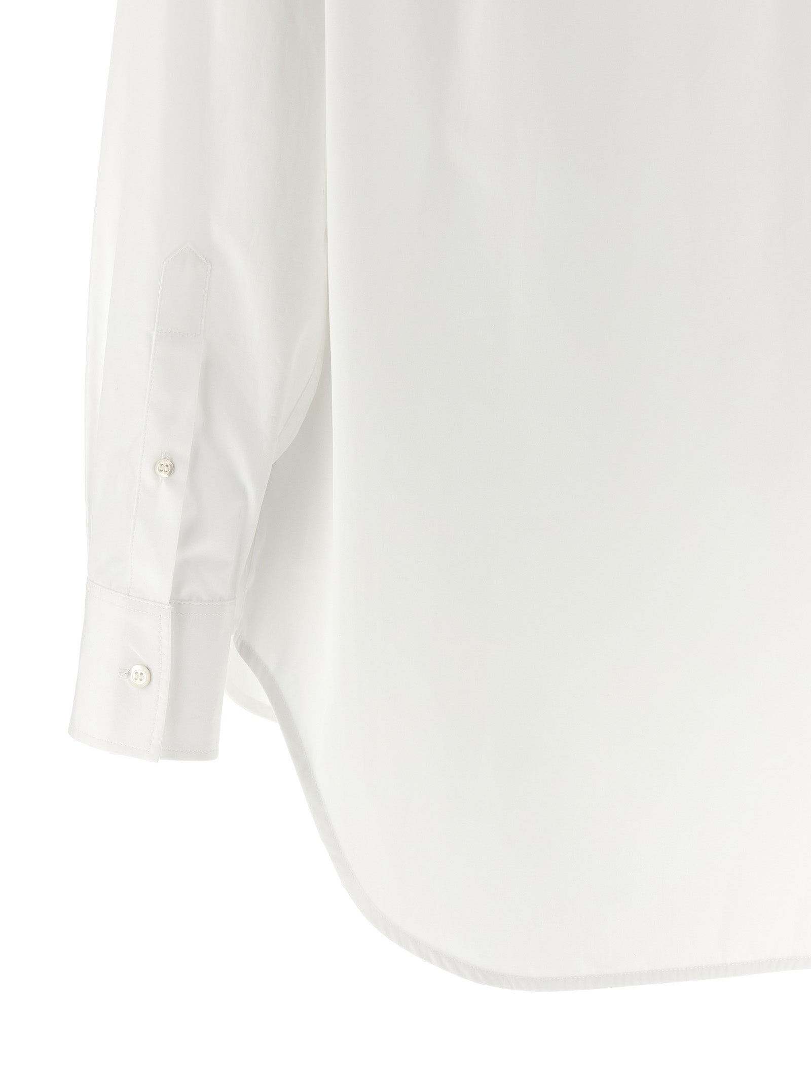 Maison Margiela Weiße Baumwollbluse