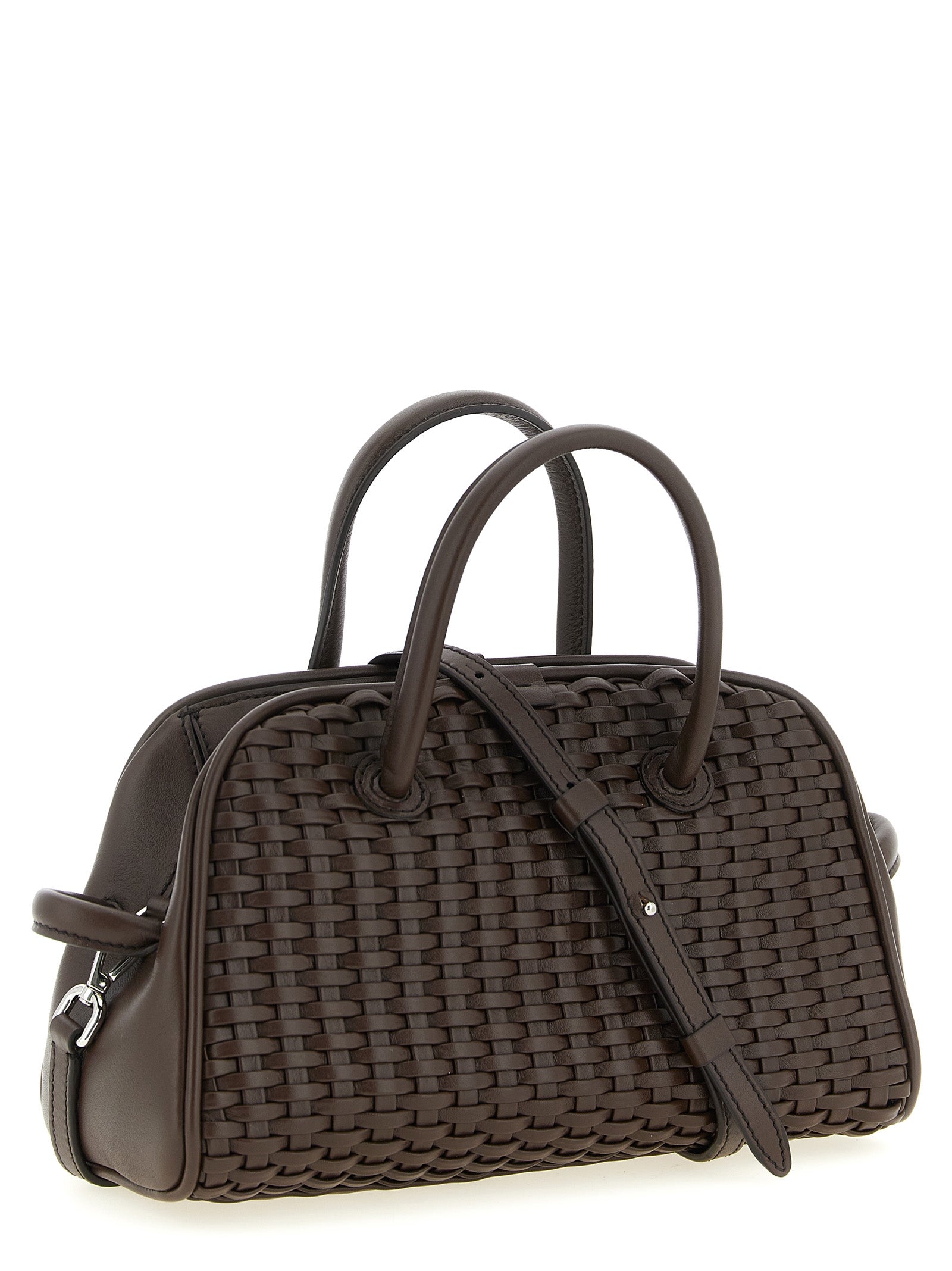 Jacquemus Braune Baumwolltasche
