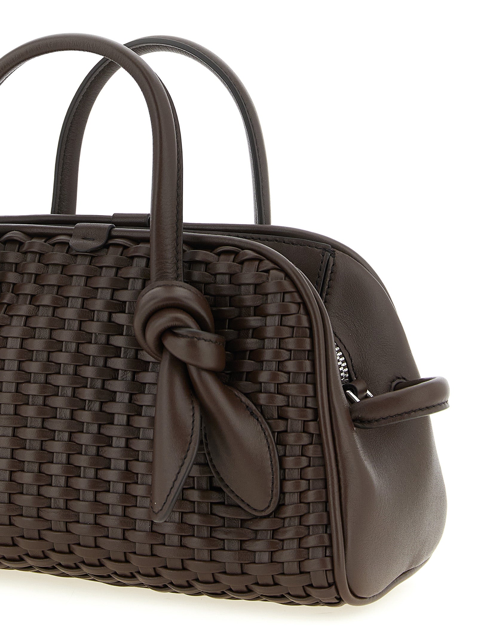 Jacquemus Braune Baumwolltasche