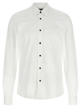 Kiton Weiße Baumwollbluse