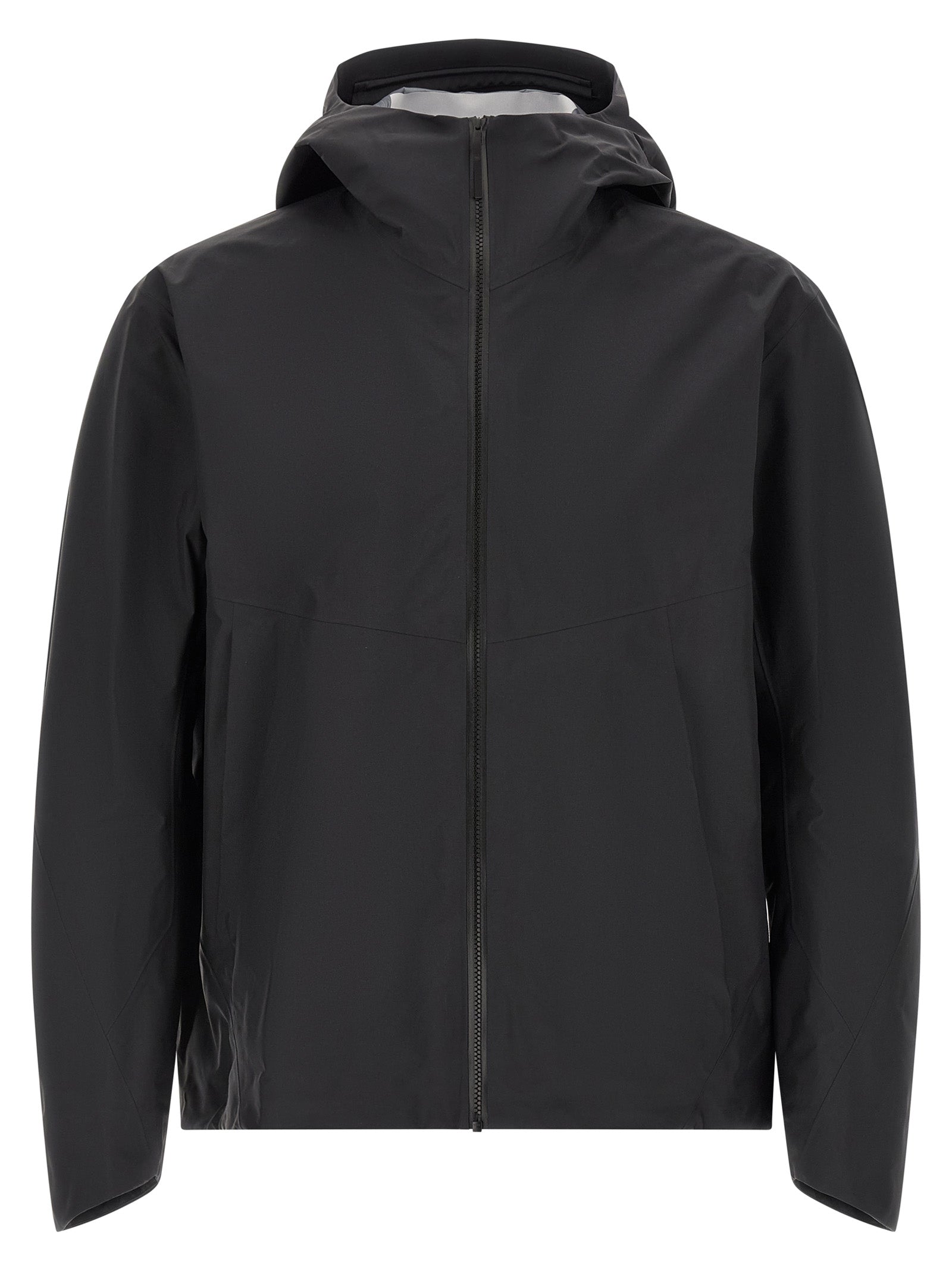 Arc'teryx Veilance Schwarze Nylon-Shell-Jacke