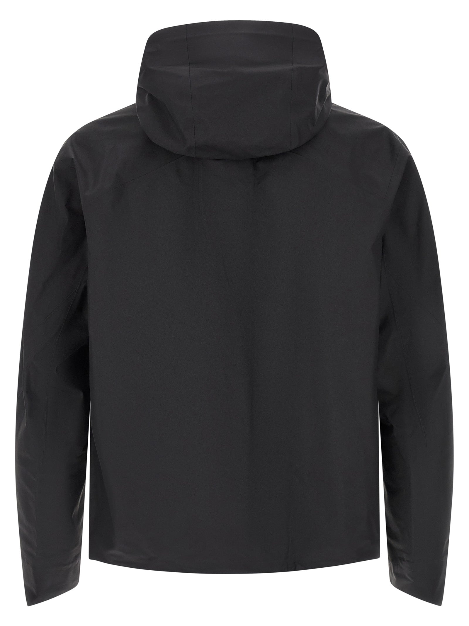 Arc'teryx Veilance Schwarze Nylon-Shell-Jacke