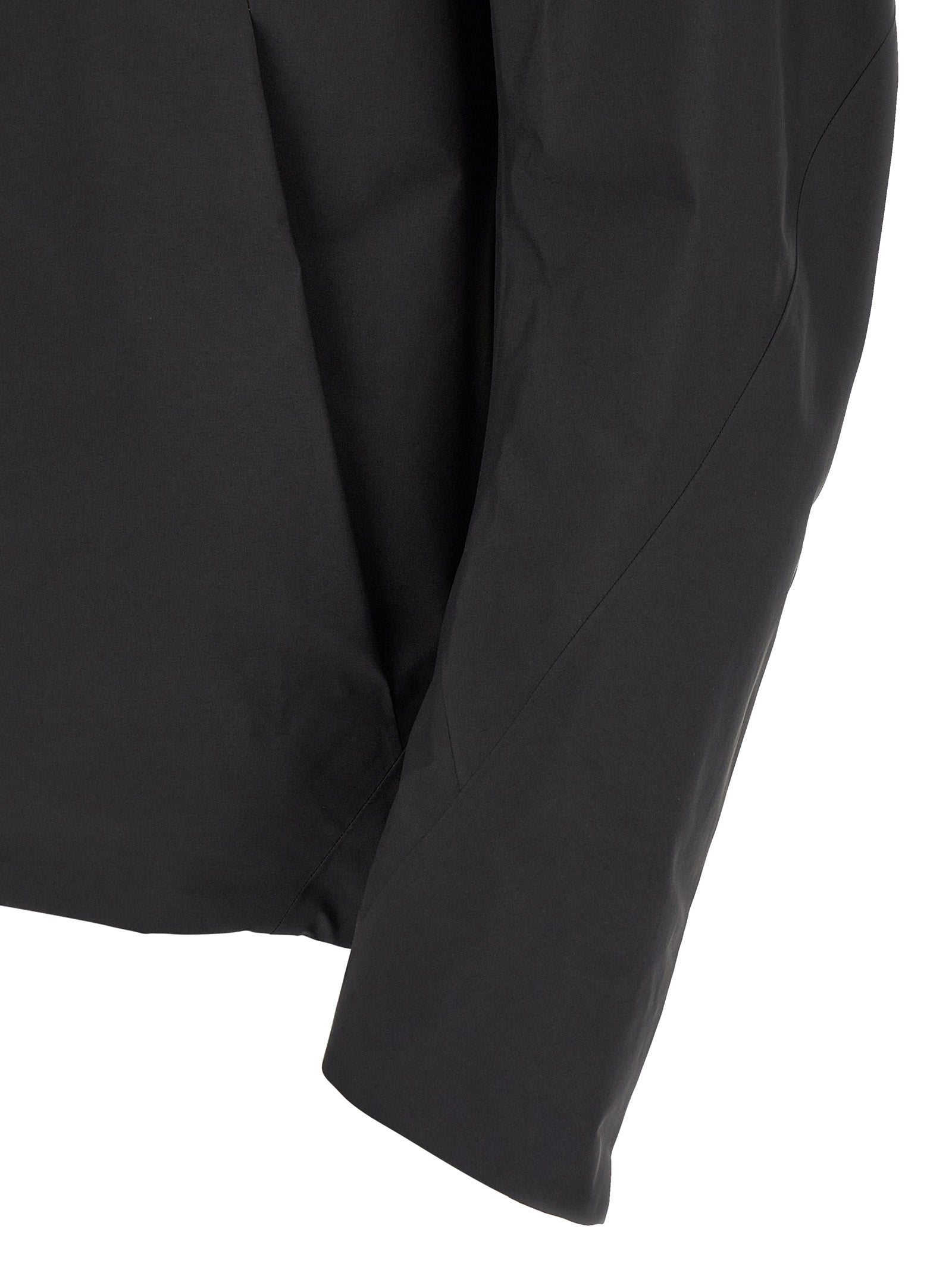 Arc'teryx Veilance Schwarze Nylon-Shell-Jacke