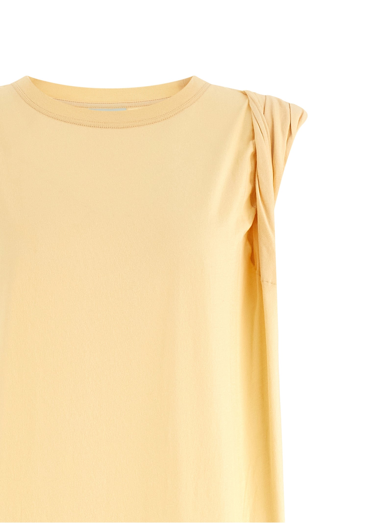 Dries Van Noten Zweifarbige Baumwoll-Maxikleid