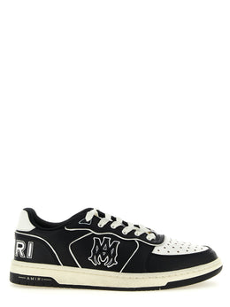 Amiri Bicolor Bovine Leather Low Top Sneakers