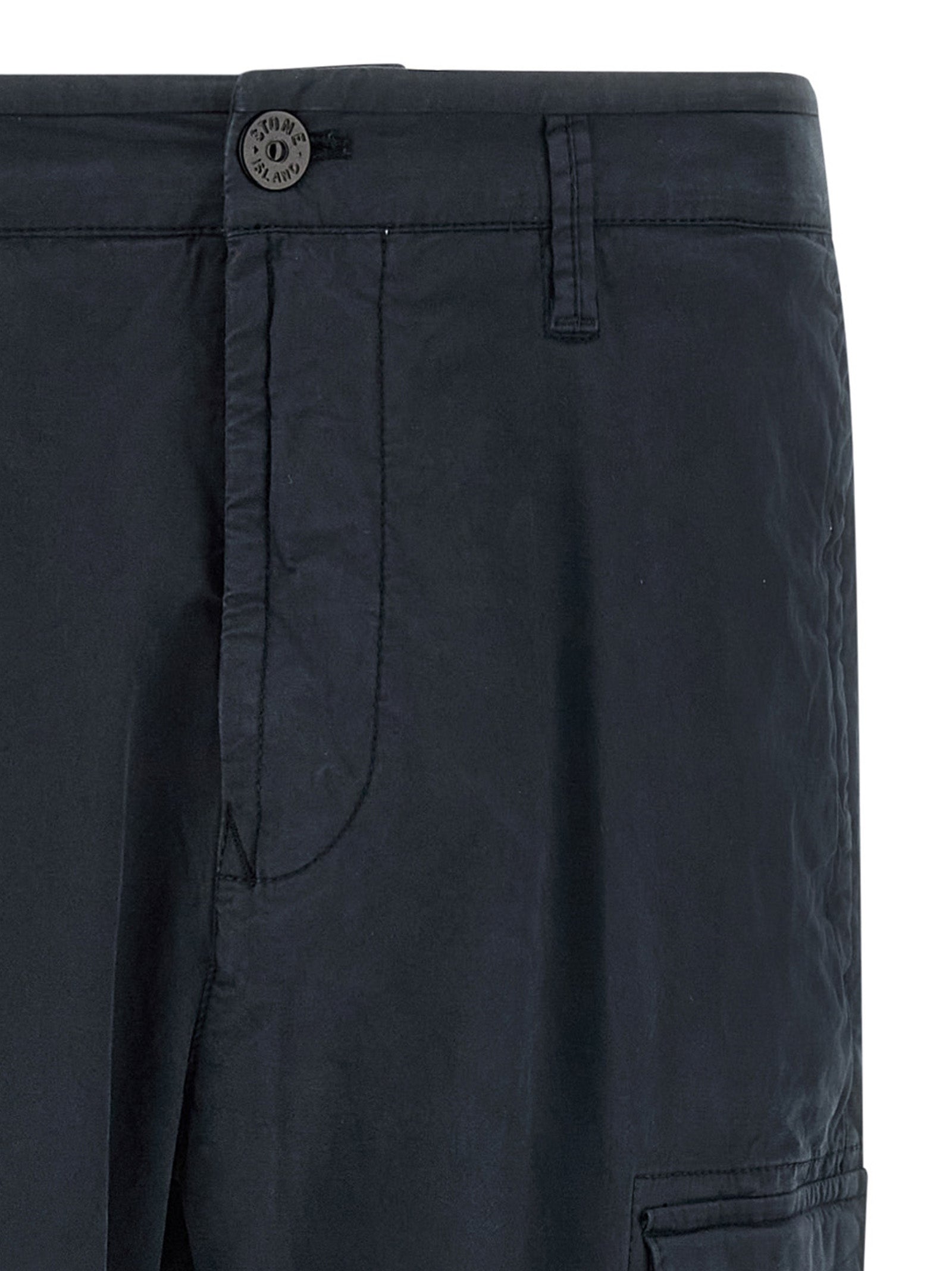 Stone Island Zweifarbige Cargohose aus Baumwolle