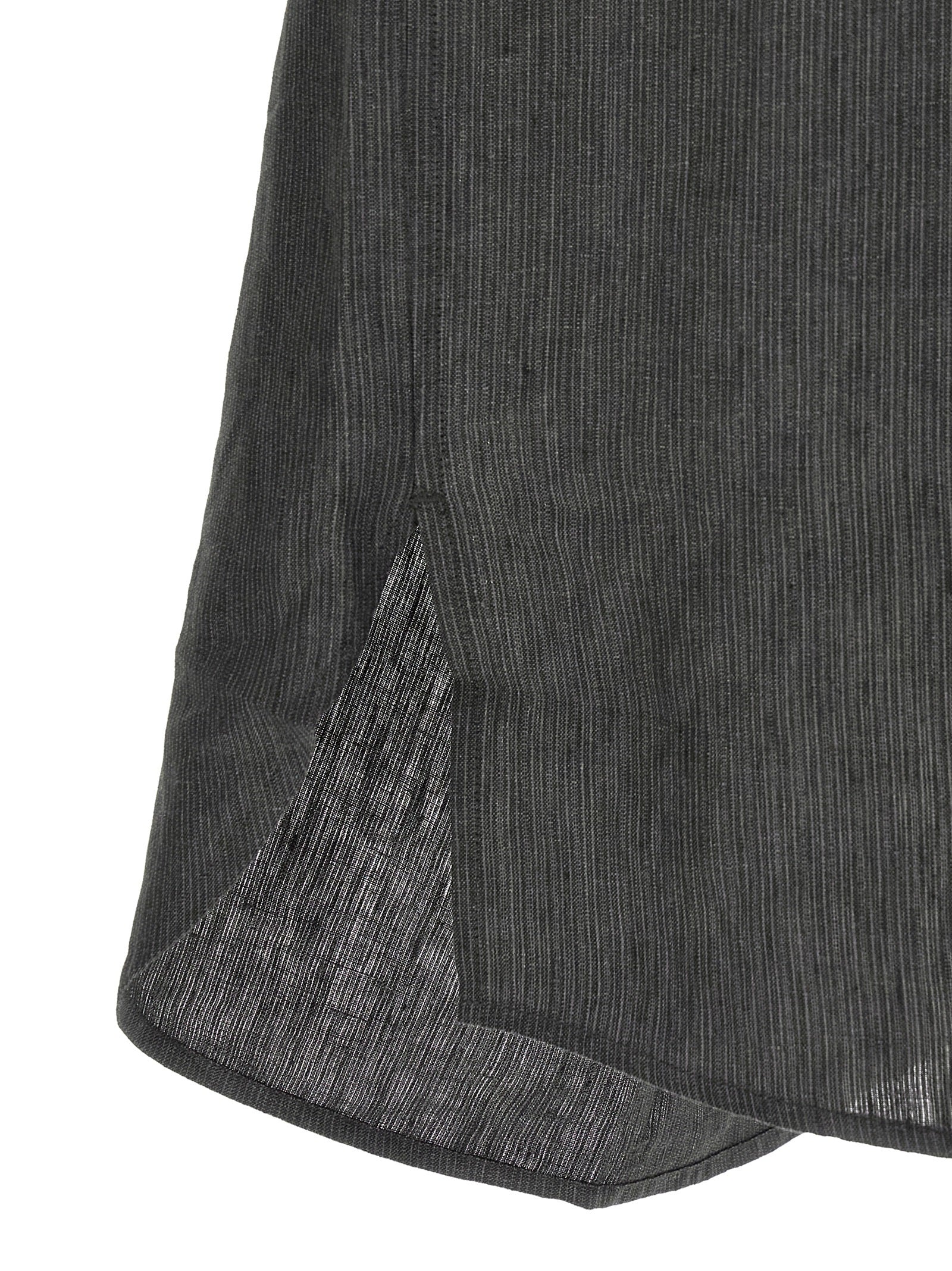 Jacquemus Graue Leinenbluse
