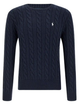 Polo Ralph Lauren Blauer Baumwollcardigan