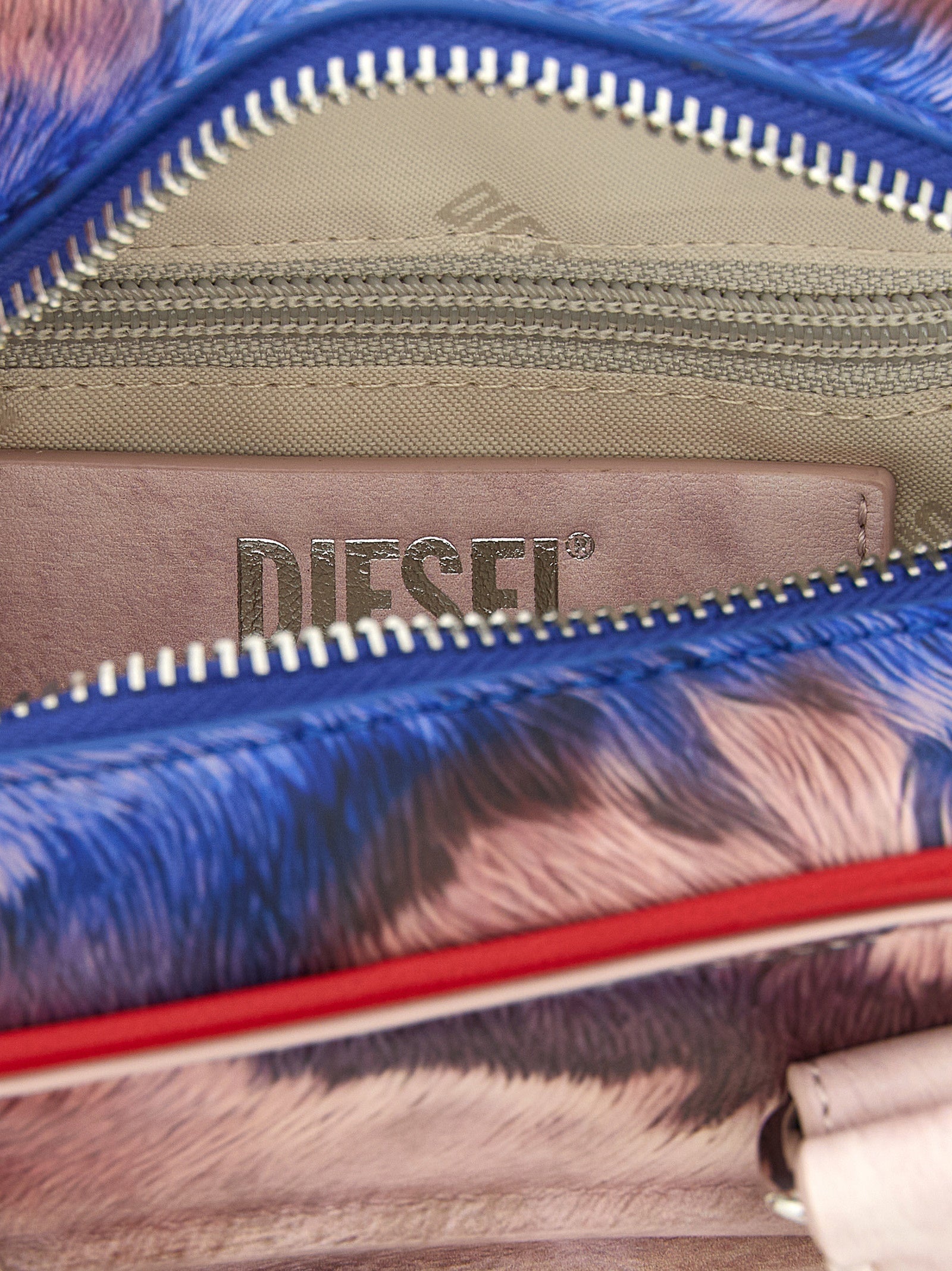 Diesel Multicolor Polyethylen Crossbody Bag