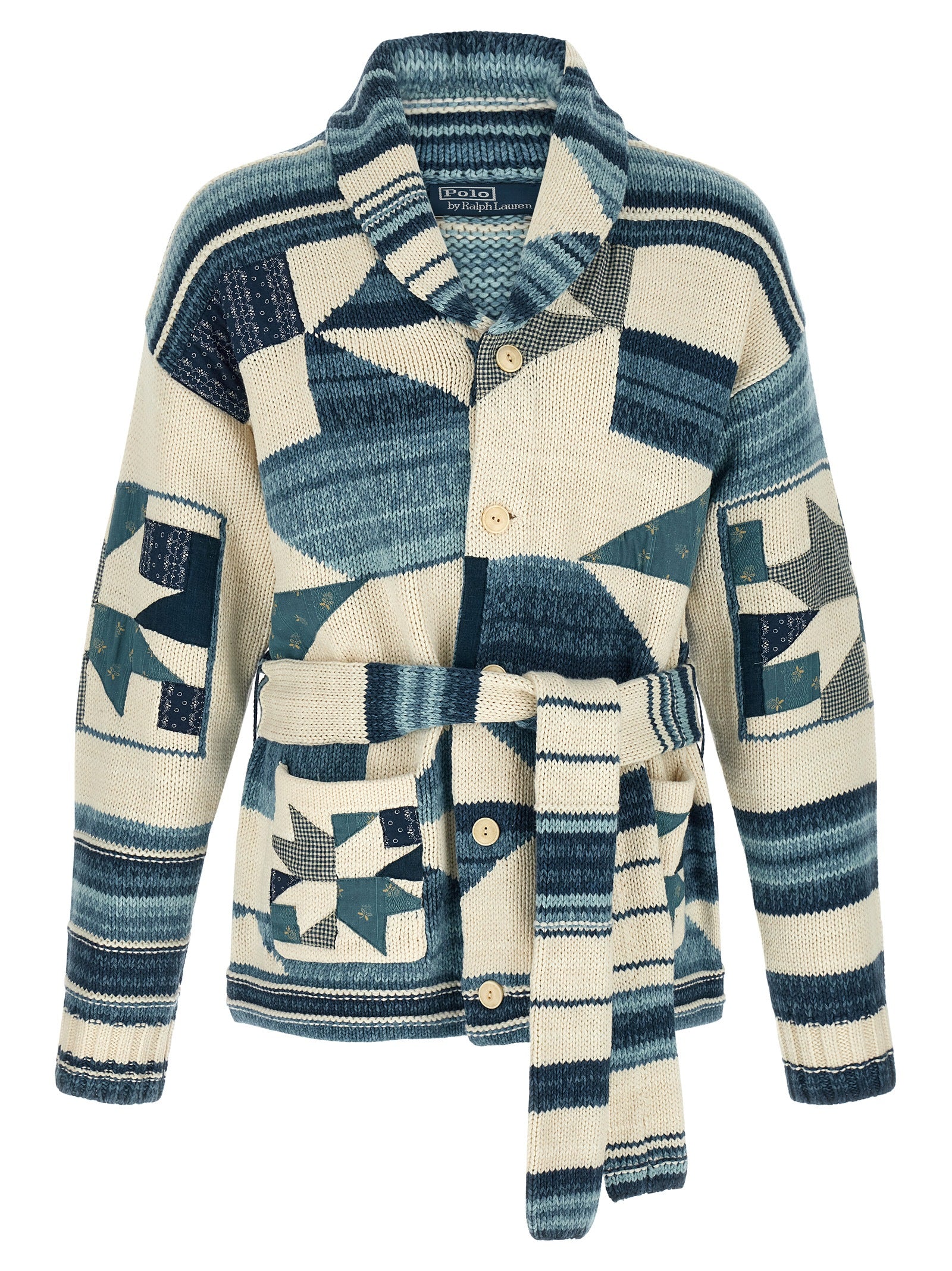 Polo Ralph Lauren Blauer Baumwollcardigan