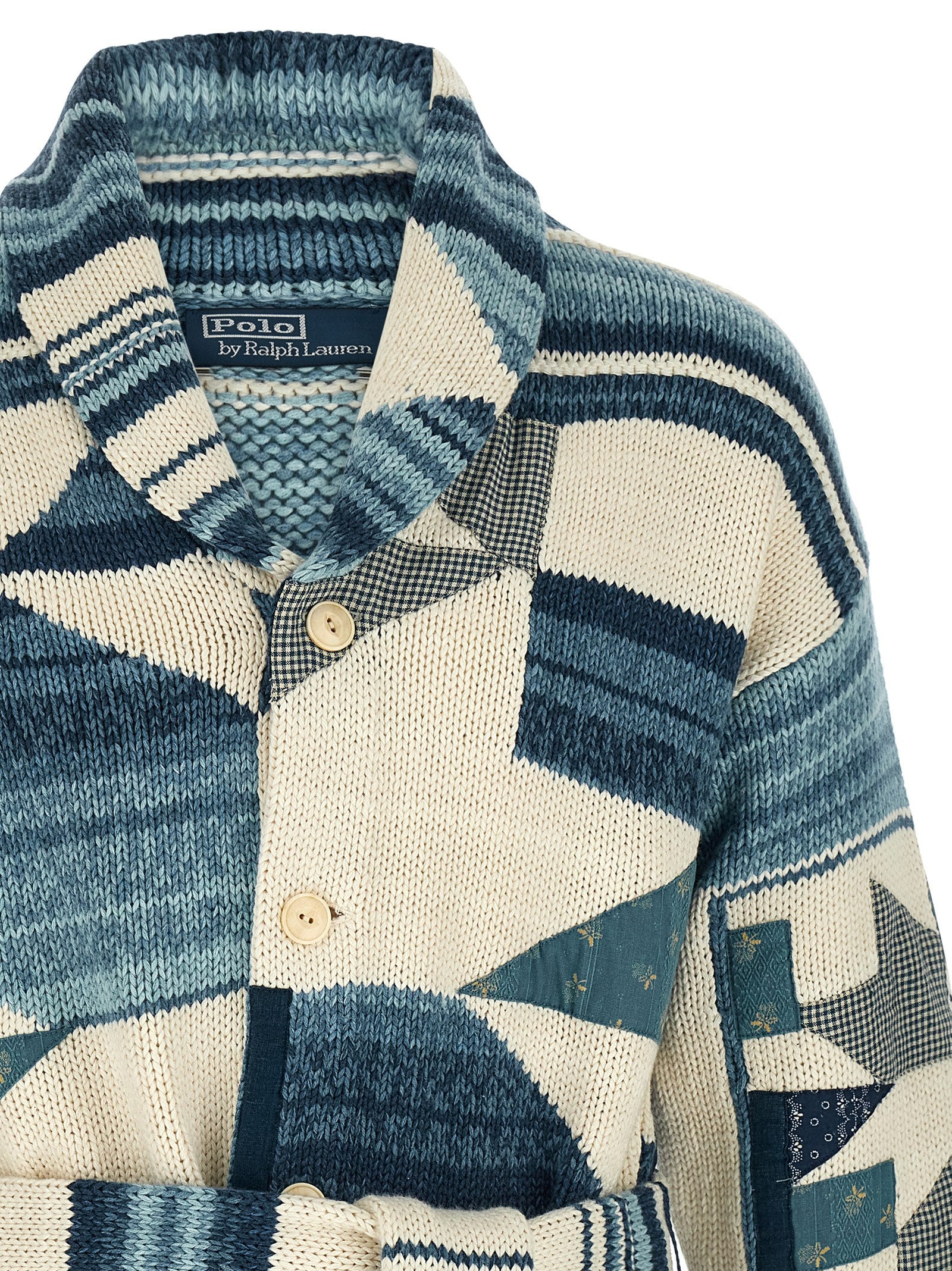 Polo Ralph Lauren Blauer Baumwollcardigan