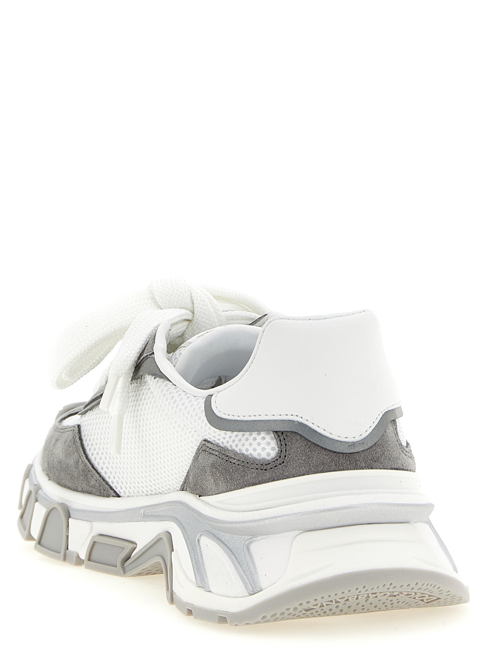 Dolce & Gabbana Graue Sportschuhe aus Polyester