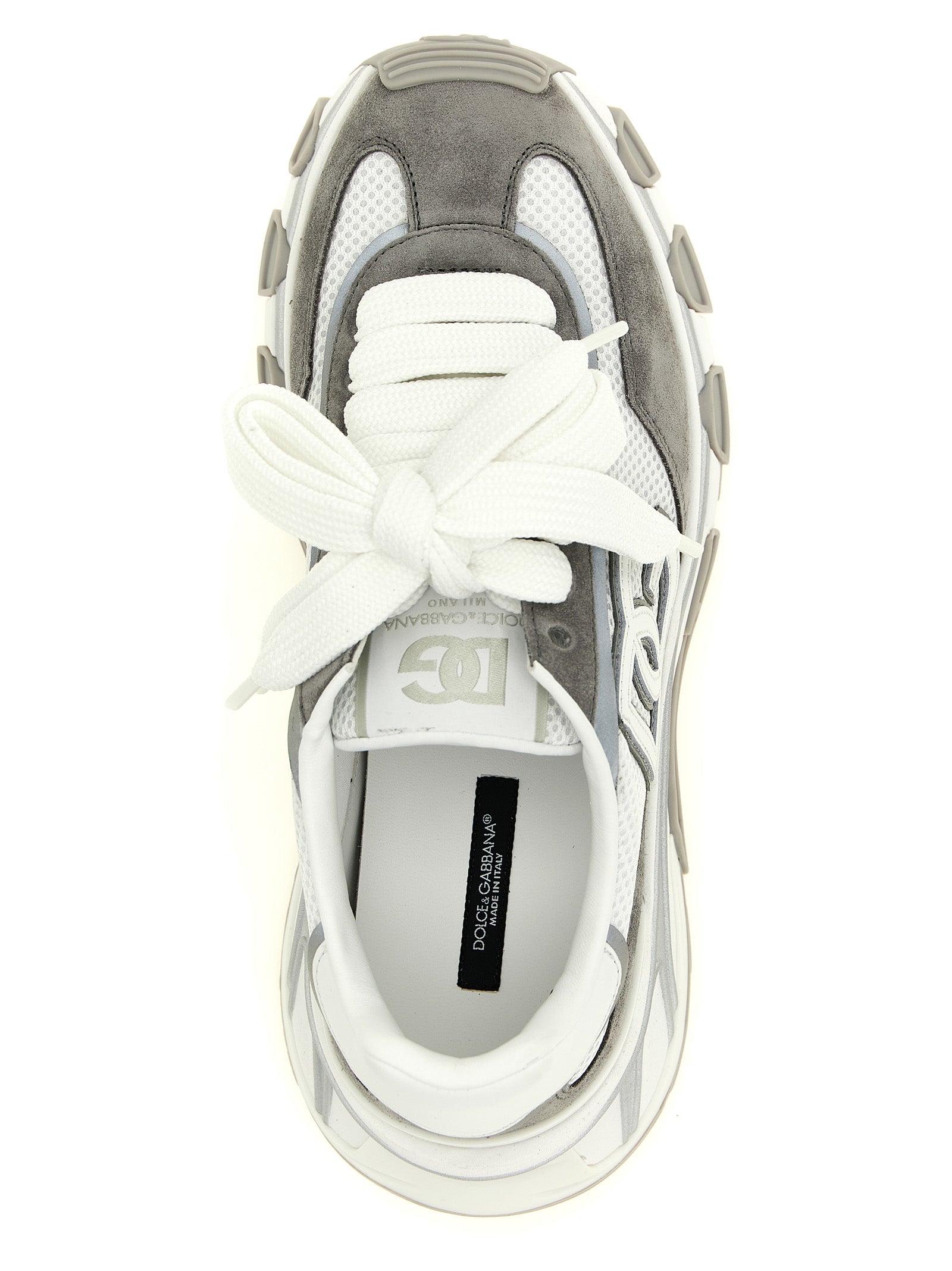 Dolce & Gabbana Graue Sportschuhe aus Polyester