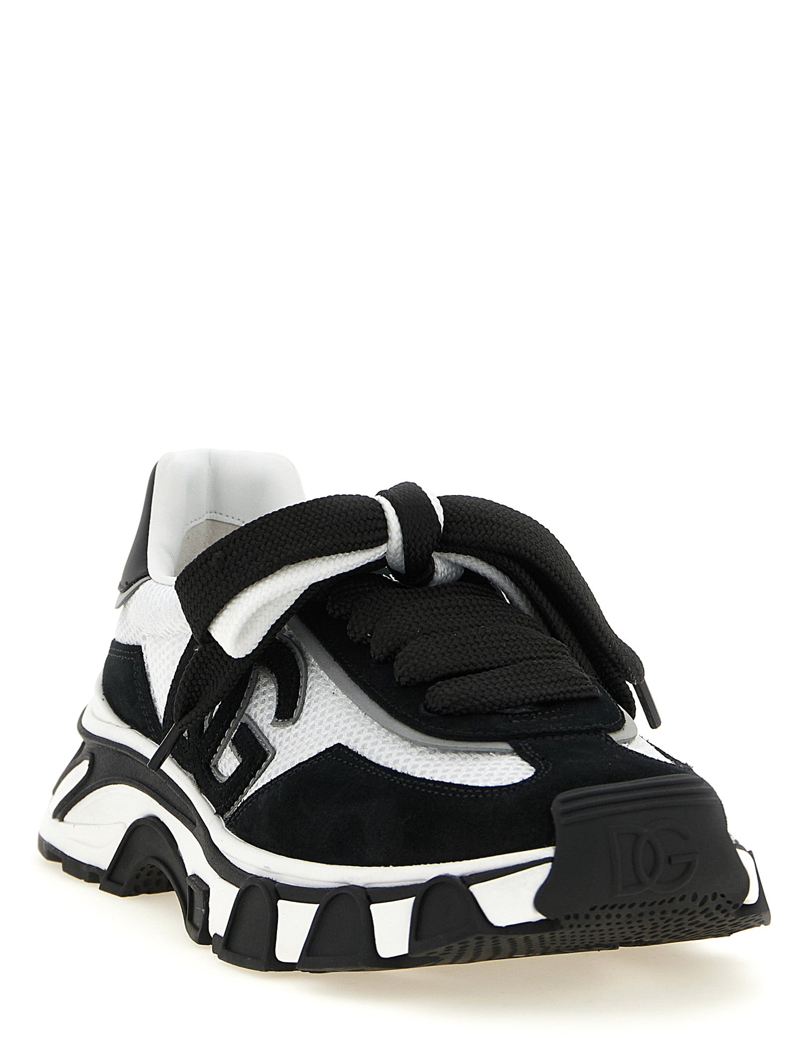 Dolce & Gabbana Athletik-Sneaker aus Polyester in Bicolor