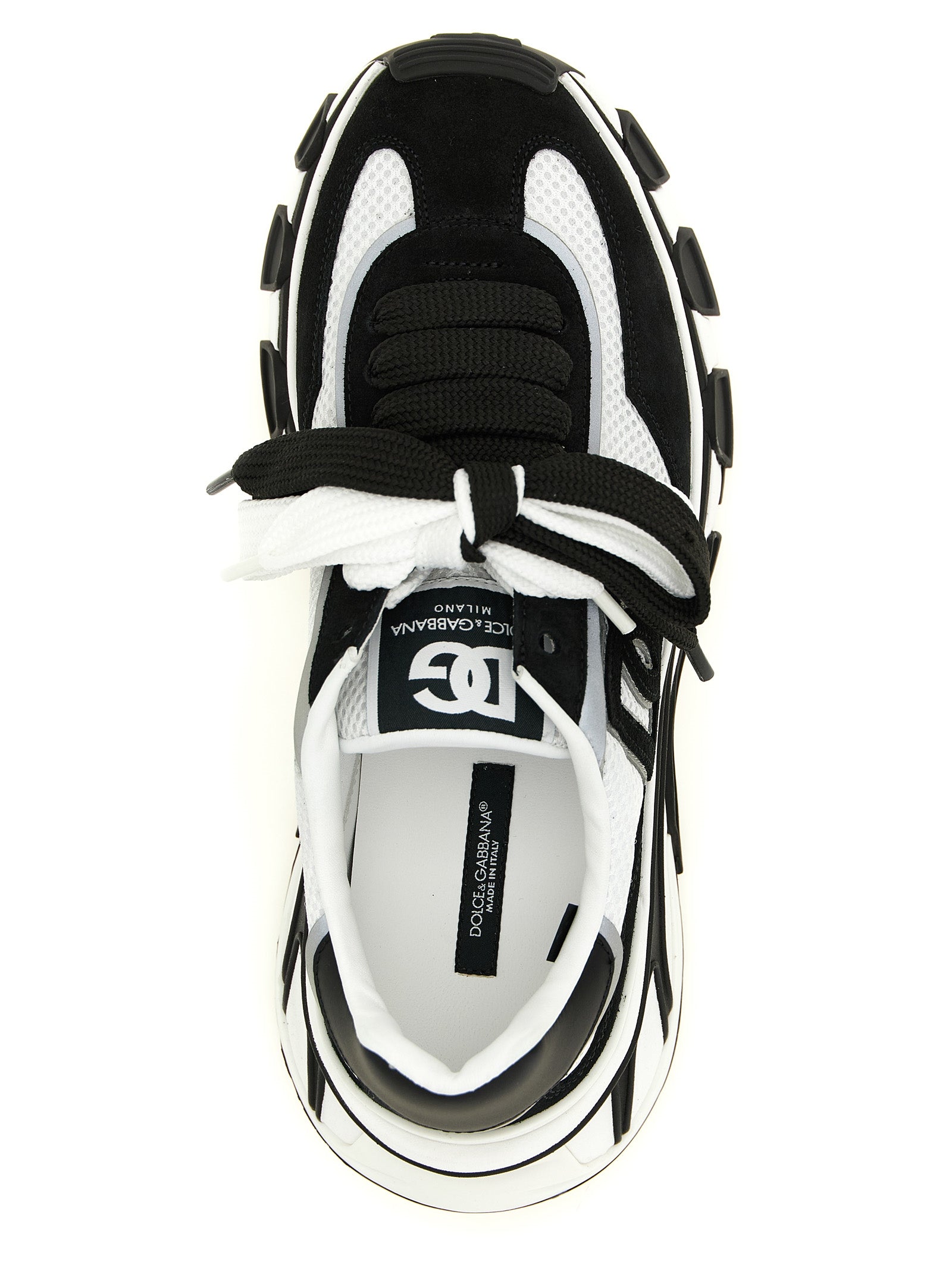 Dolce & Gabbana Athletik-Sneaker aus Polyester in Bicolor