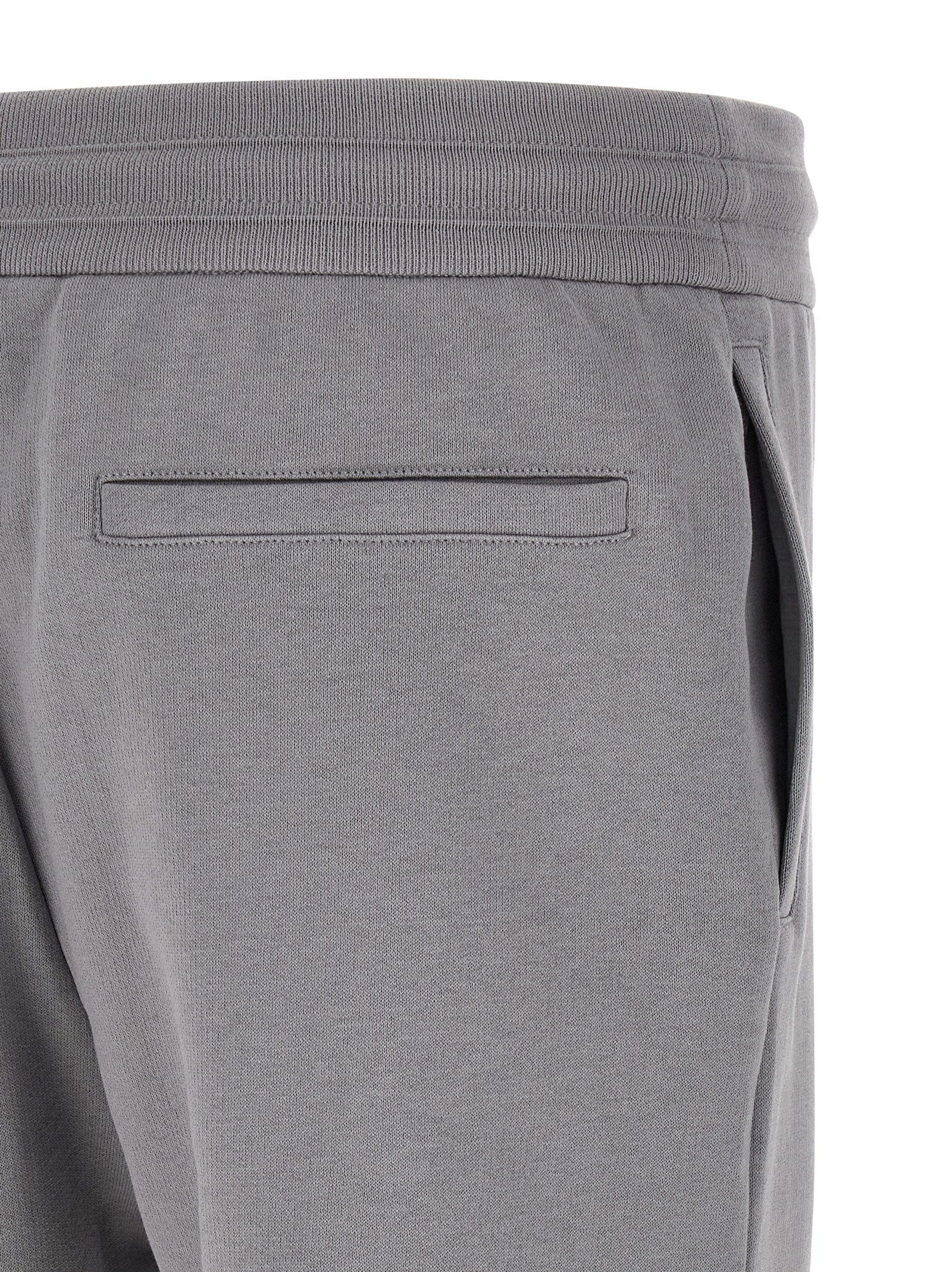 Kiton Grauer Baumwoll-Trainingsanzug