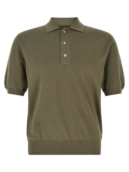 ZANONE Bicolor Cotton Polo Shirt