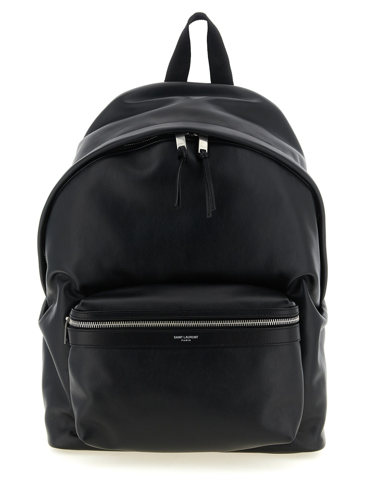 Saint Laurent Rucksack aus schwarzem Kalbsleder