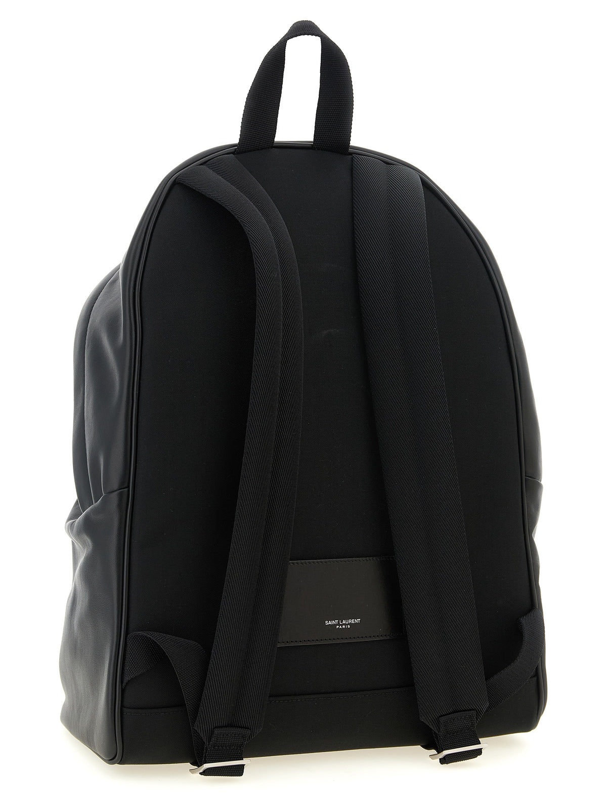 Saint Laurent Rucksack aus schwarzem Kalbsleder