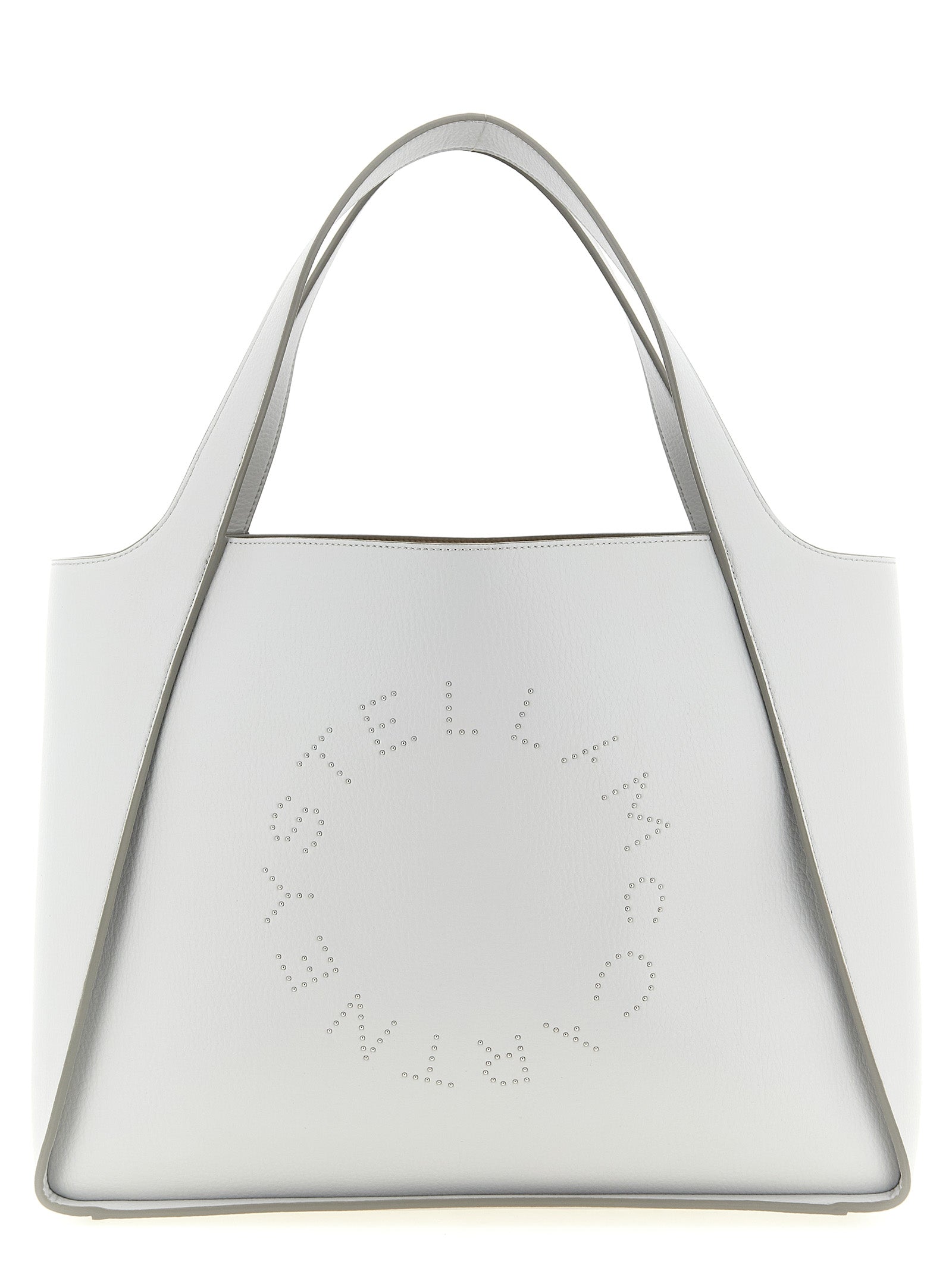 Stella McCartney Graue Tote Bag aus Polyamid