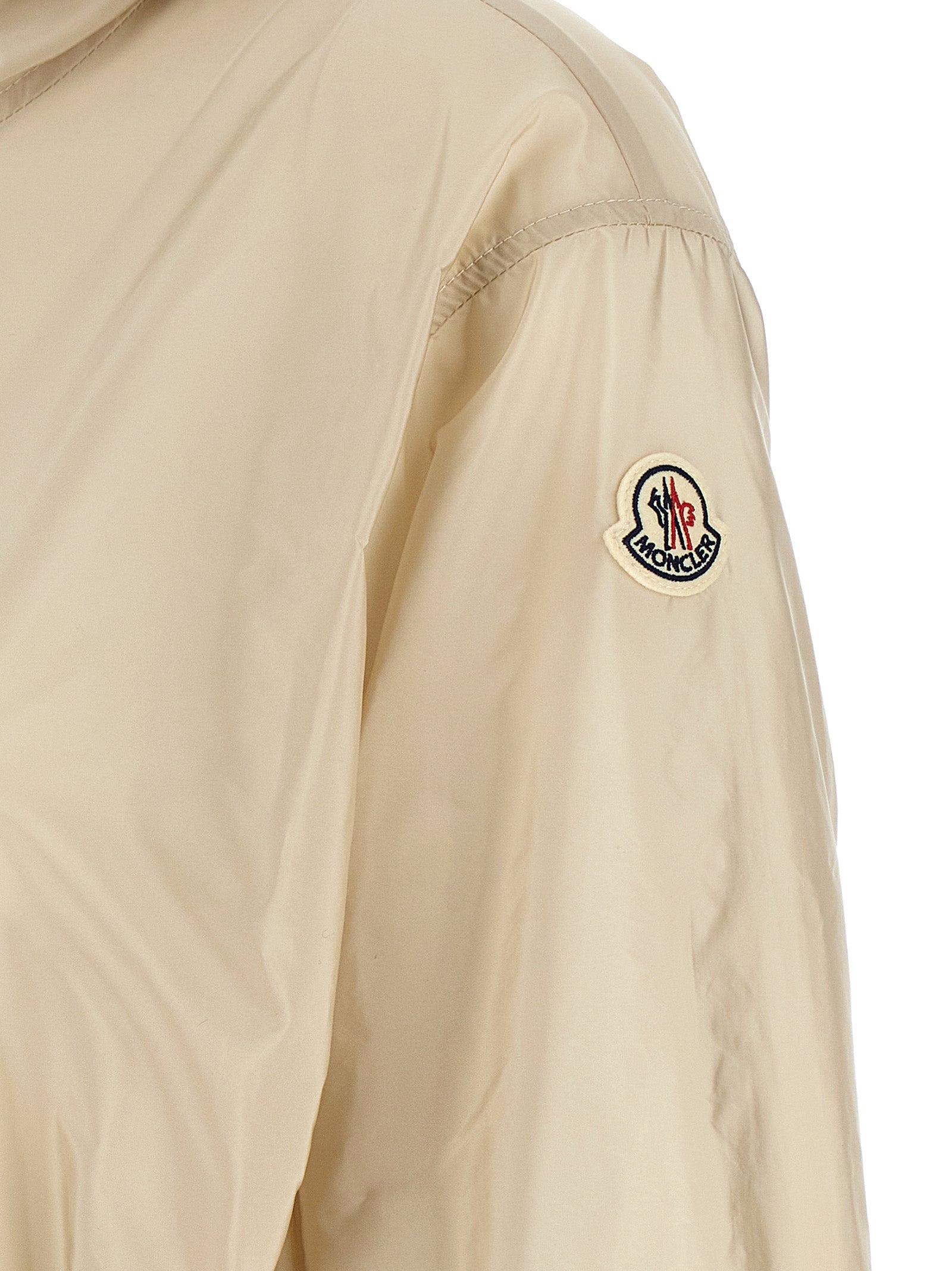 Moncler Beige Polyamide Shell Jacke