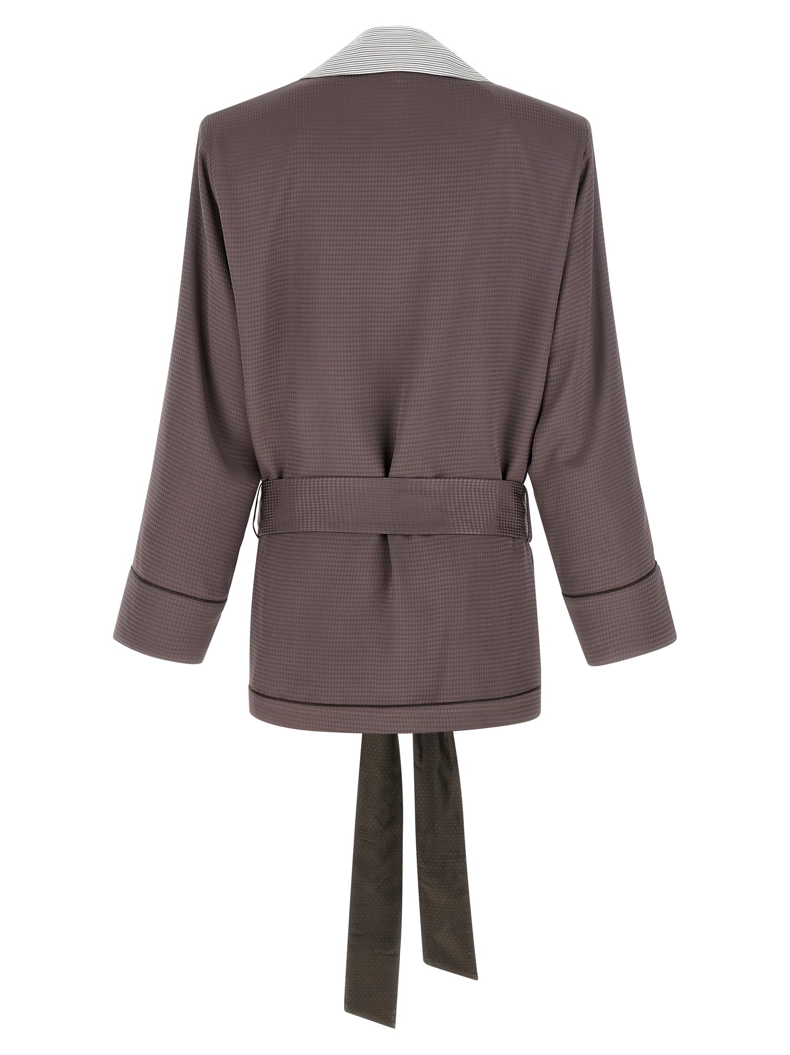 The Attico Violetter Viskose-Blazer