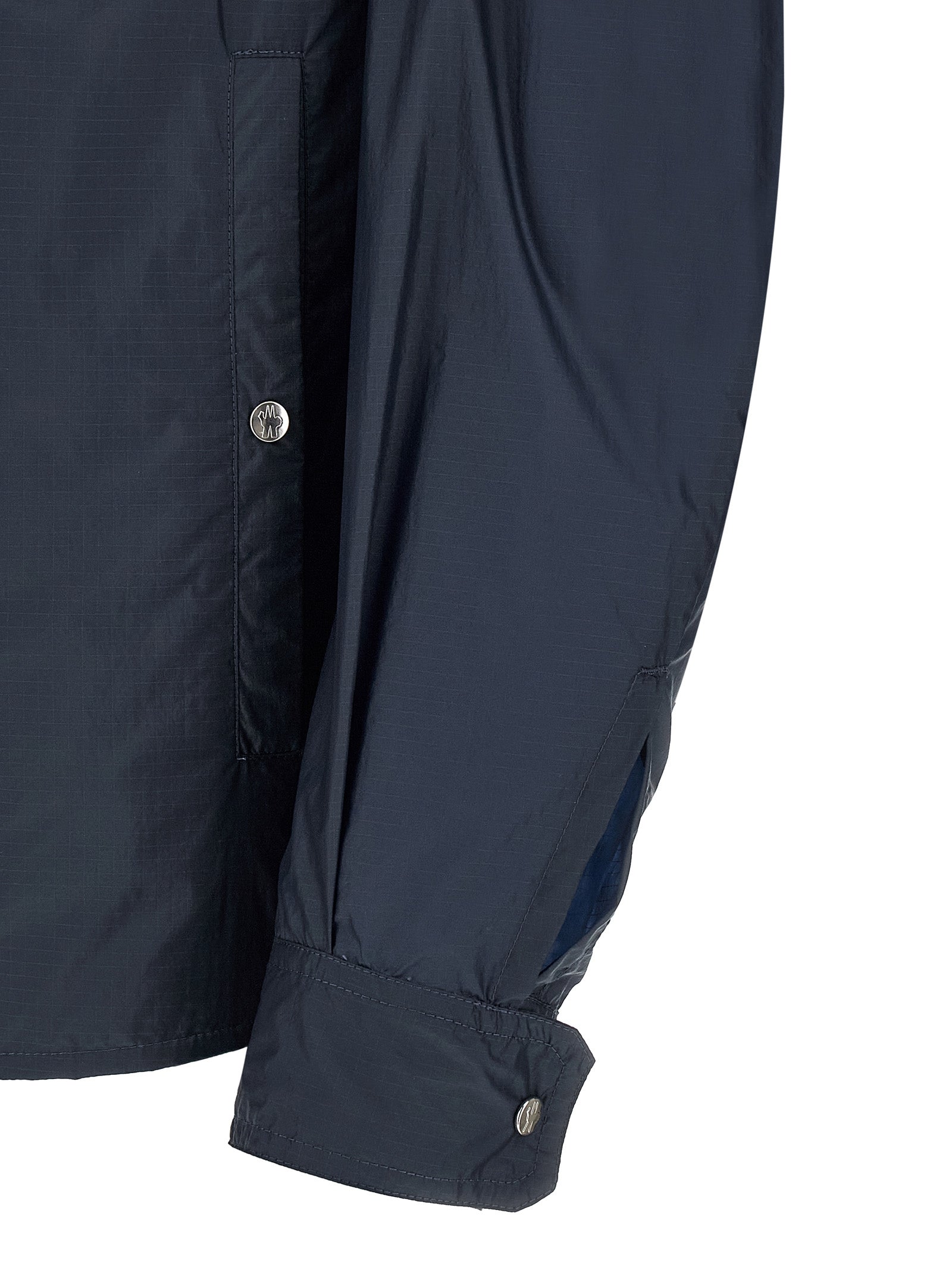 Moncler Blaue Polyamid-Bluse