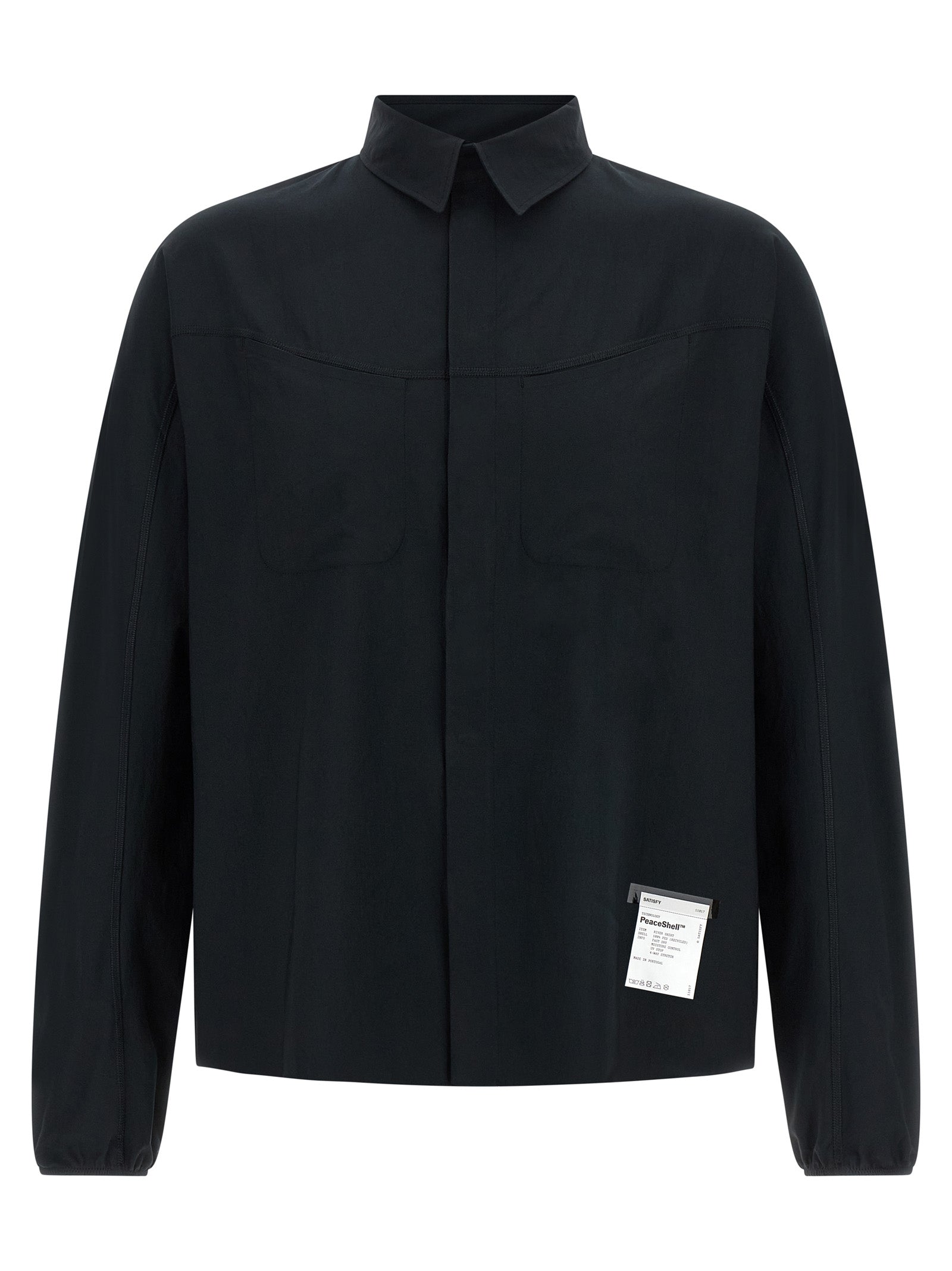 SATISFY Schwarze Bluse aus Polyester