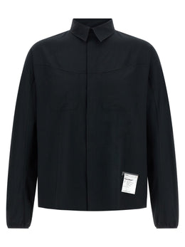SATISFY Schwarze Bluse aus Polyester