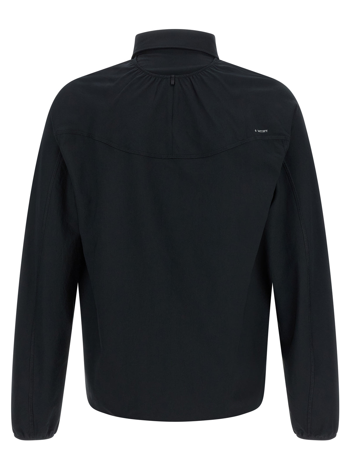 SATISFY Schwarze Bluse aus Polyester