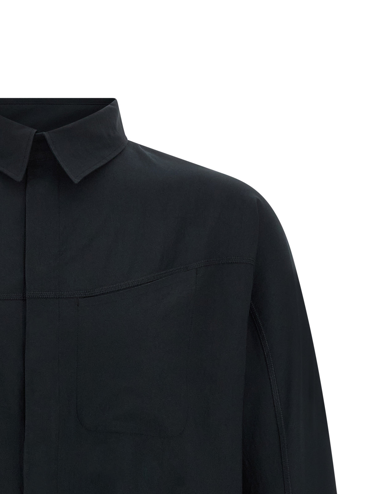 SATISFY Schwarze Bluse aus Polyester