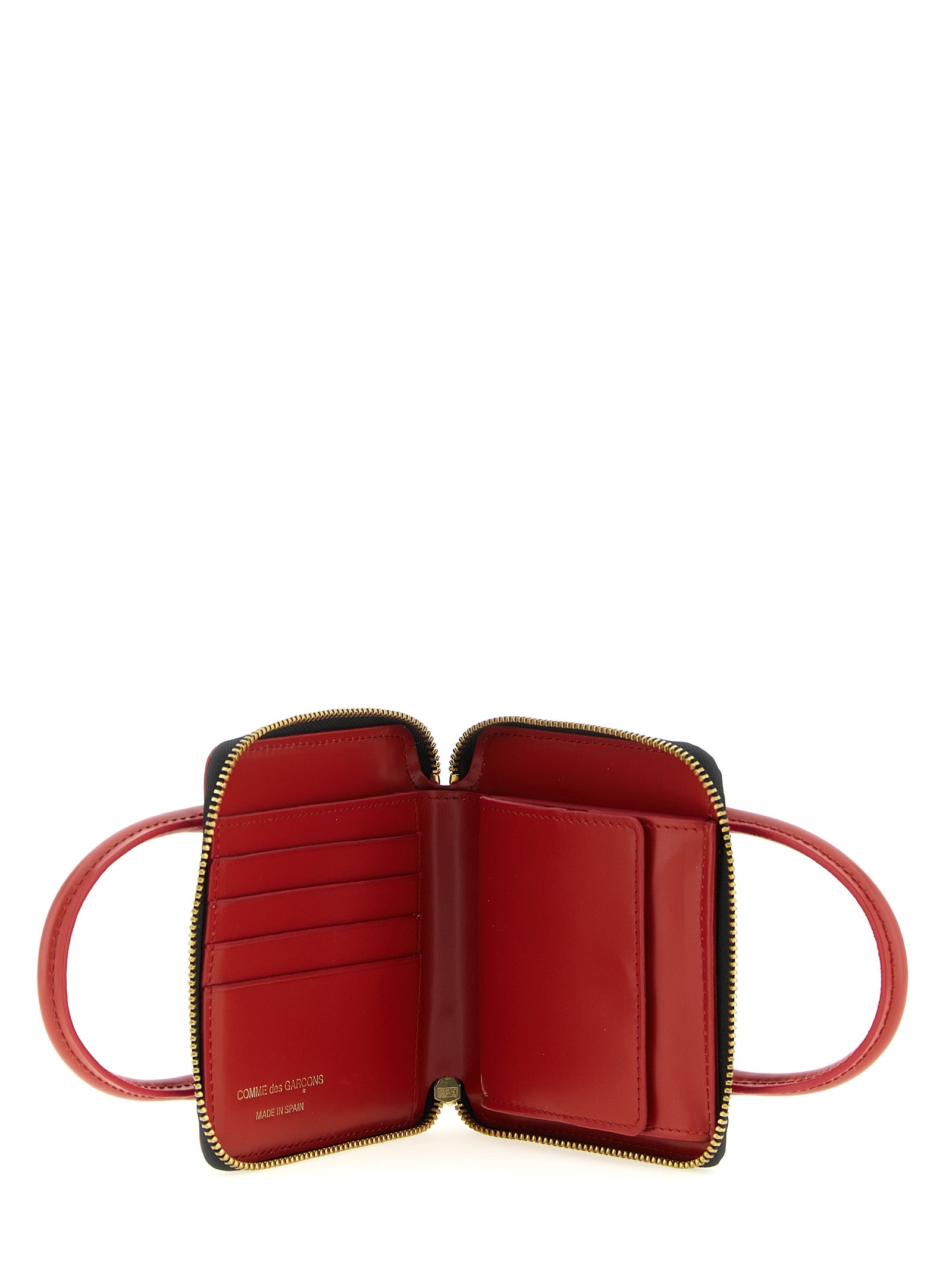 Comme Des Garçons Multicolor Cowhide Kartenetui