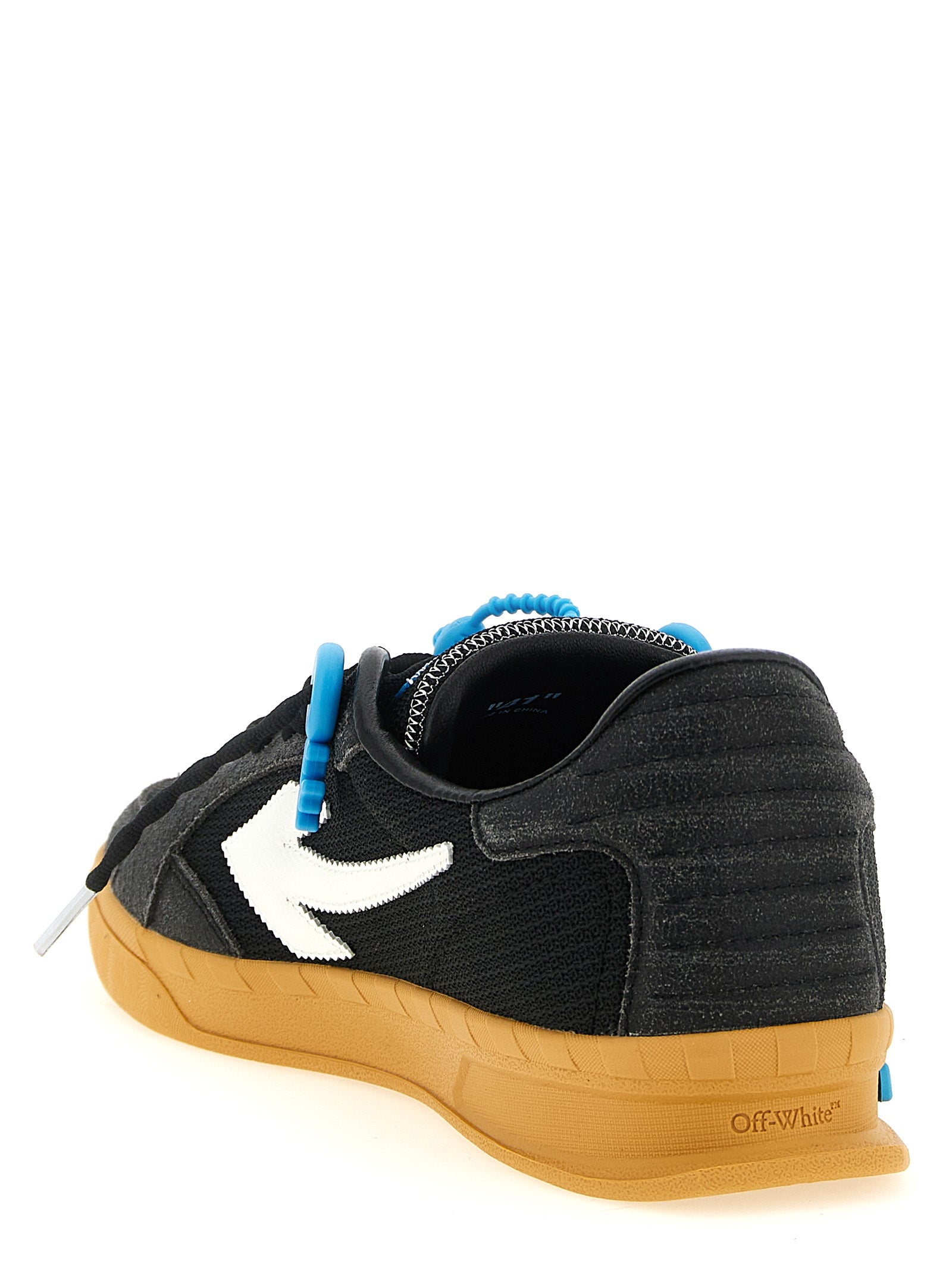 Off-White Schwarze Sneaker aus Polyester für sportliche Looks