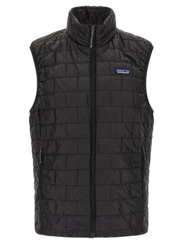 PATAGONIA Schwarze ärmellose Jacke aus Polyester