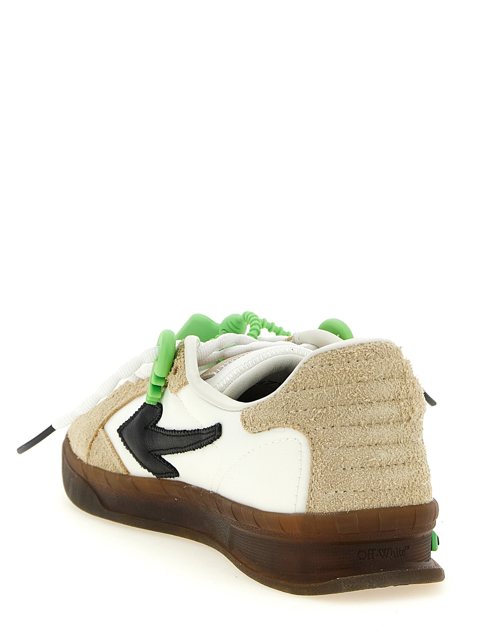 Off-White Mehrfarbige Nylon-Athletik-Sneaker